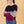 Pullover Mia Burgund gestrickt