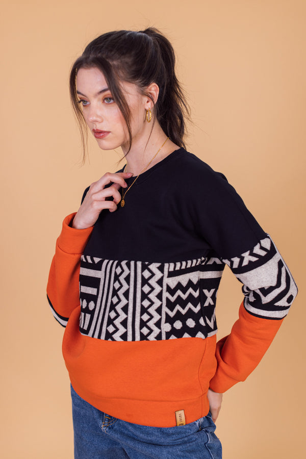 Pullover Mia Boho Orange