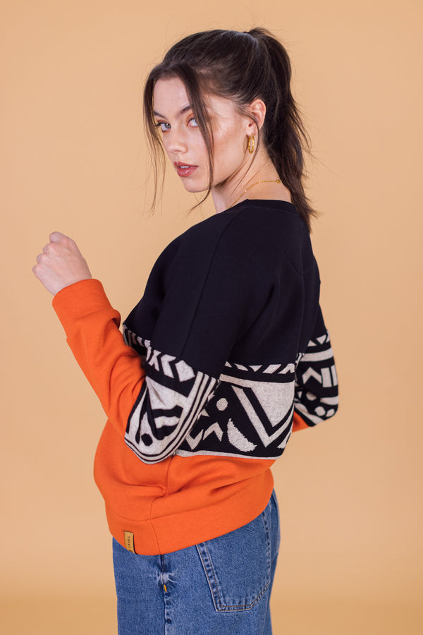 Pullover Mia Boho Orange