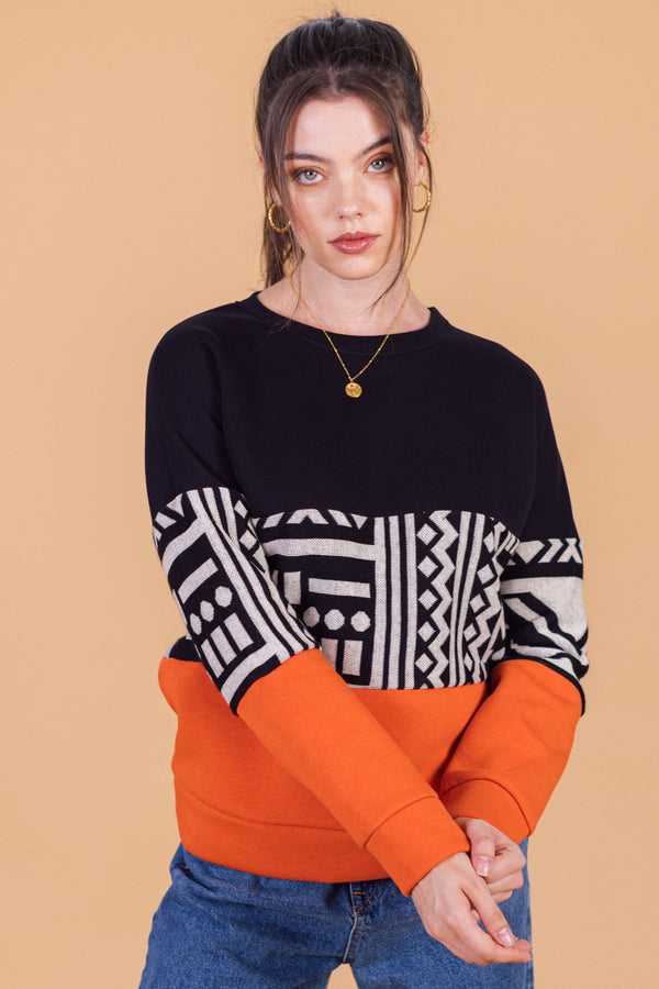 Sweater Mia Boho Orange