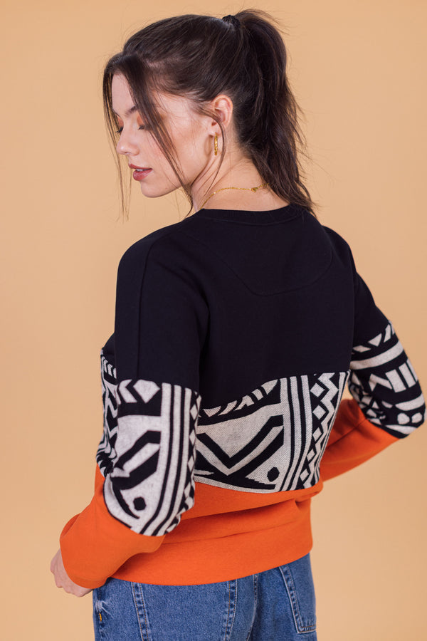 Pullover Mia Boho Orange