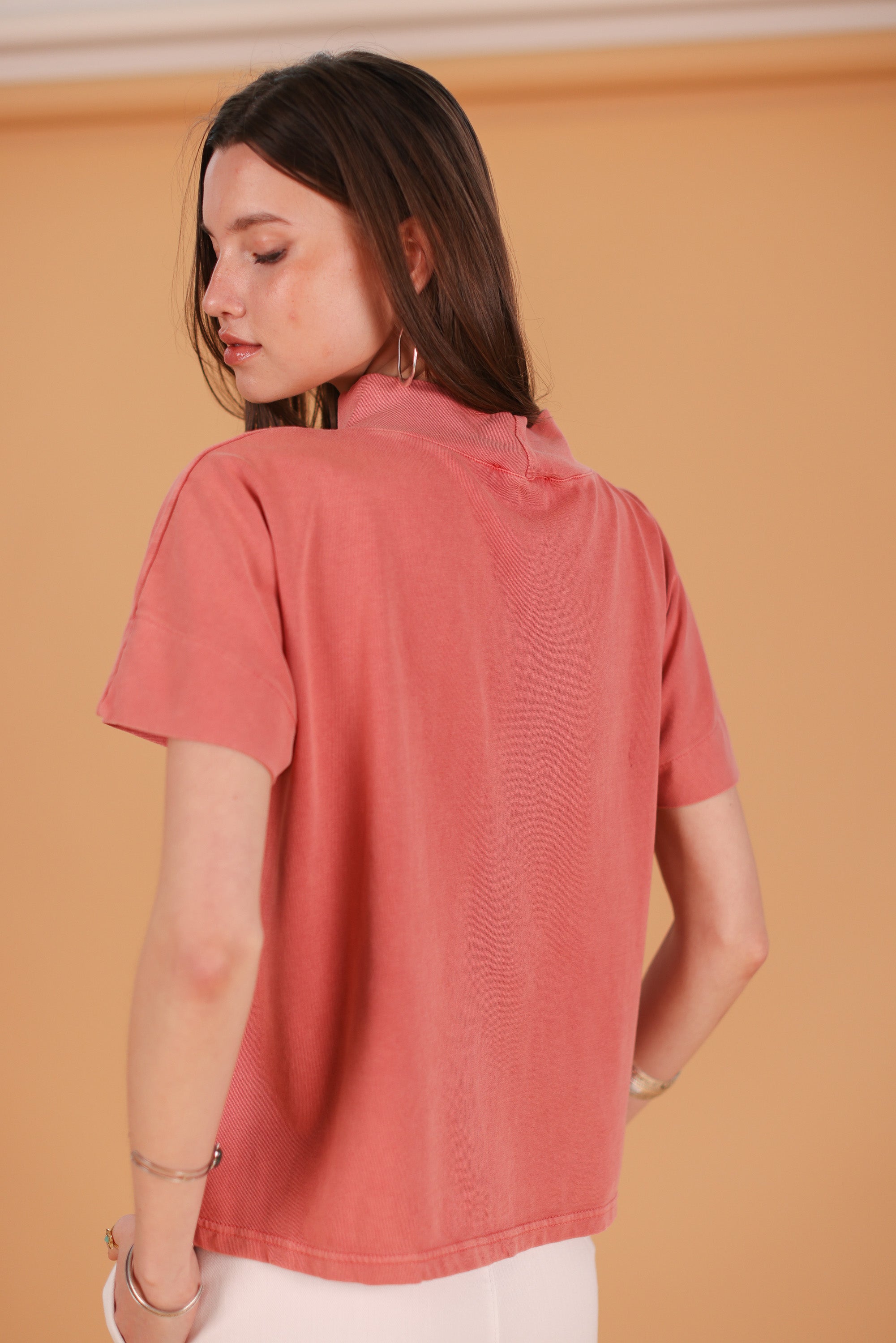 Top Cora Stonewashed Blush
