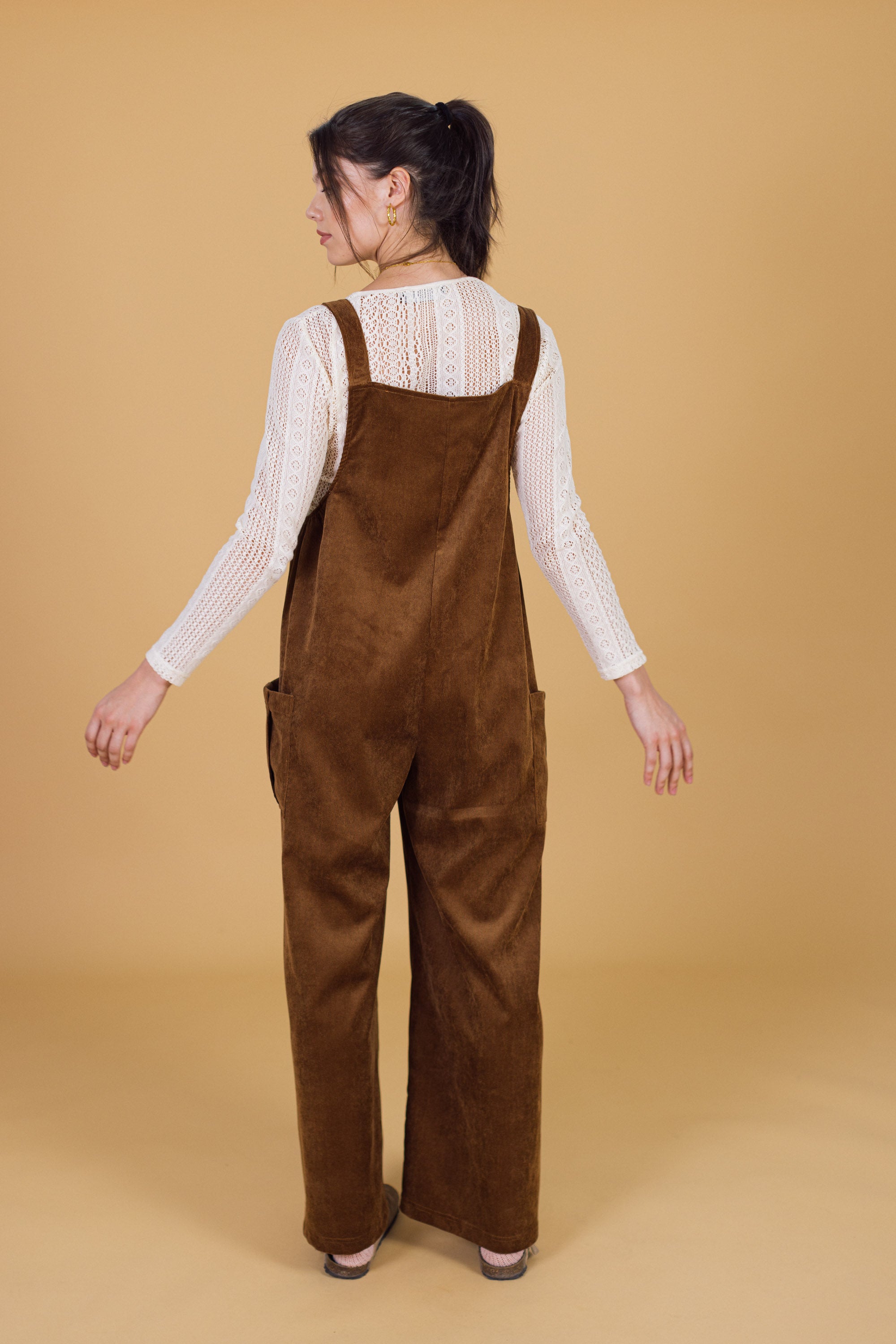 m*4様 sillage brown overall Overall Calista brown