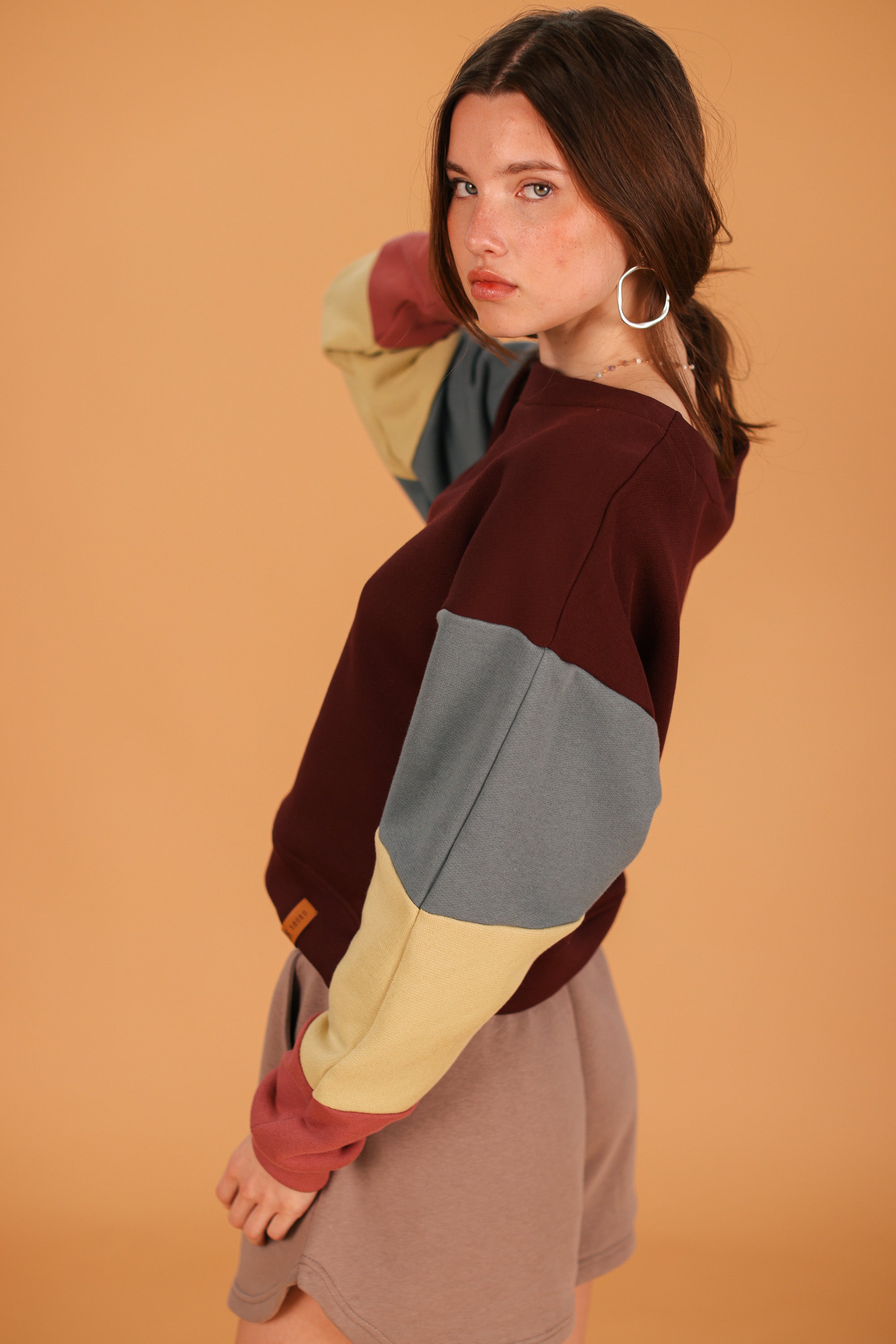 Sweater Happy In Purple