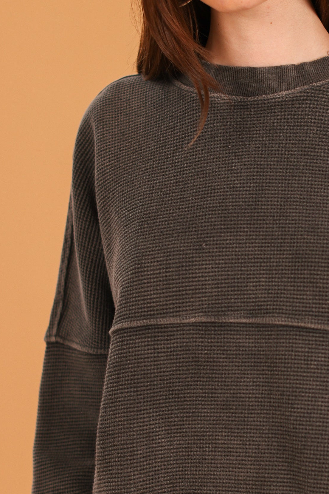 Sweater Aldina Stonewashed Grey