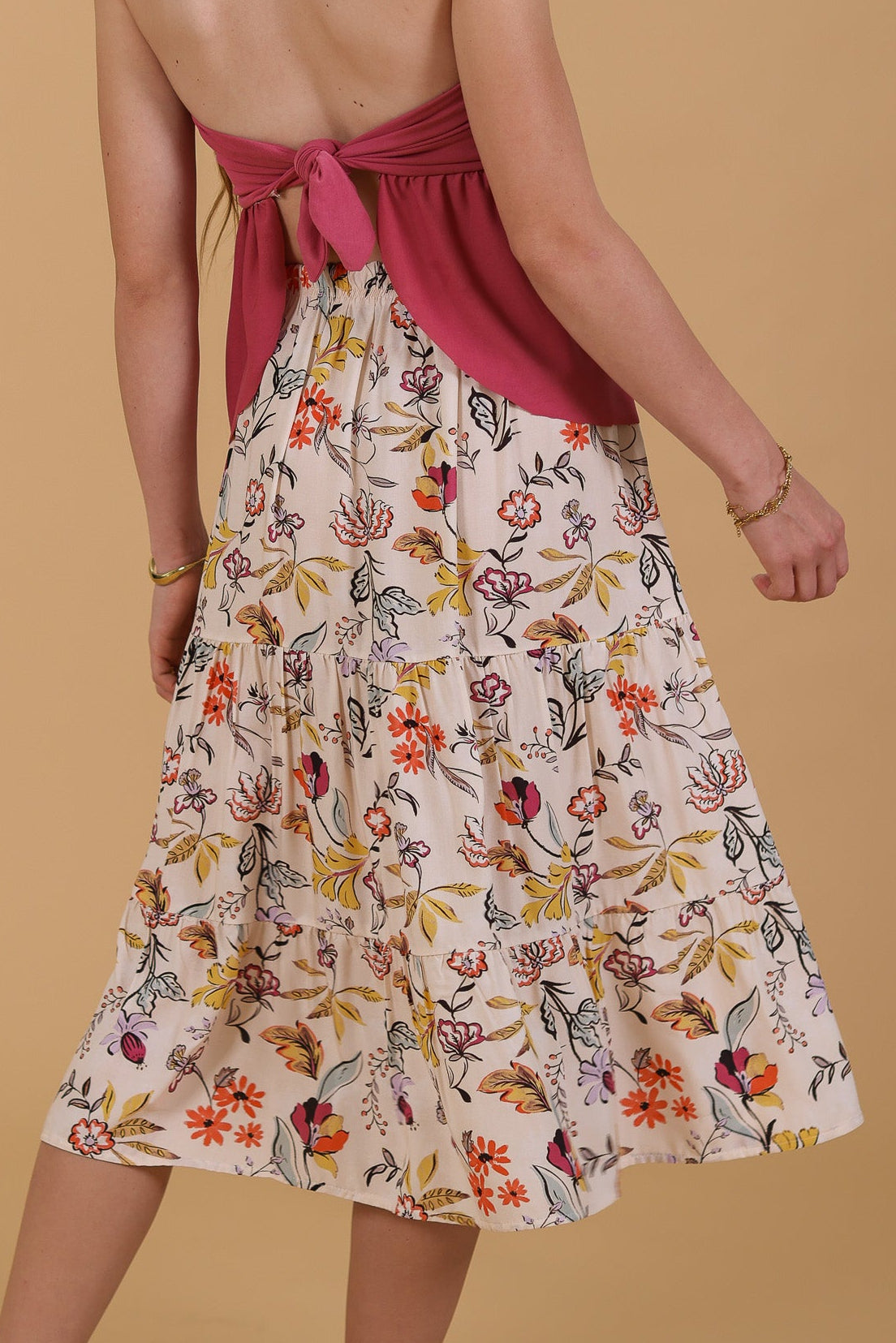 Rock Martha Pastell Geblümt