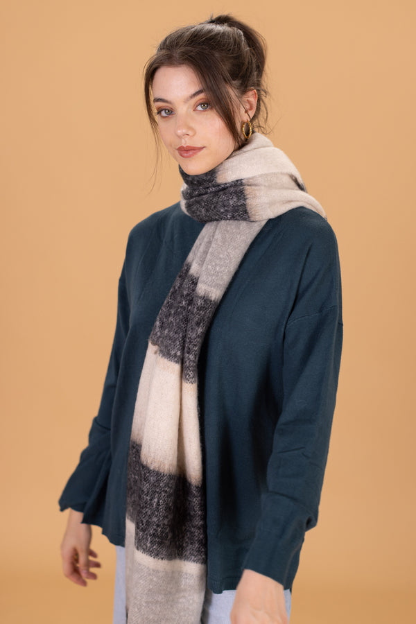 Scarf Milo Grey