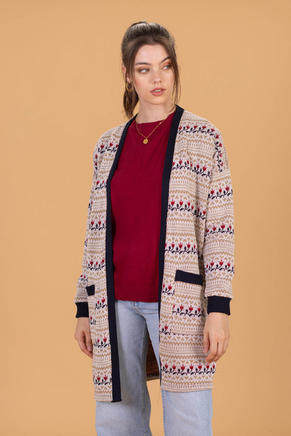 Cardigan Mona Blue Folk