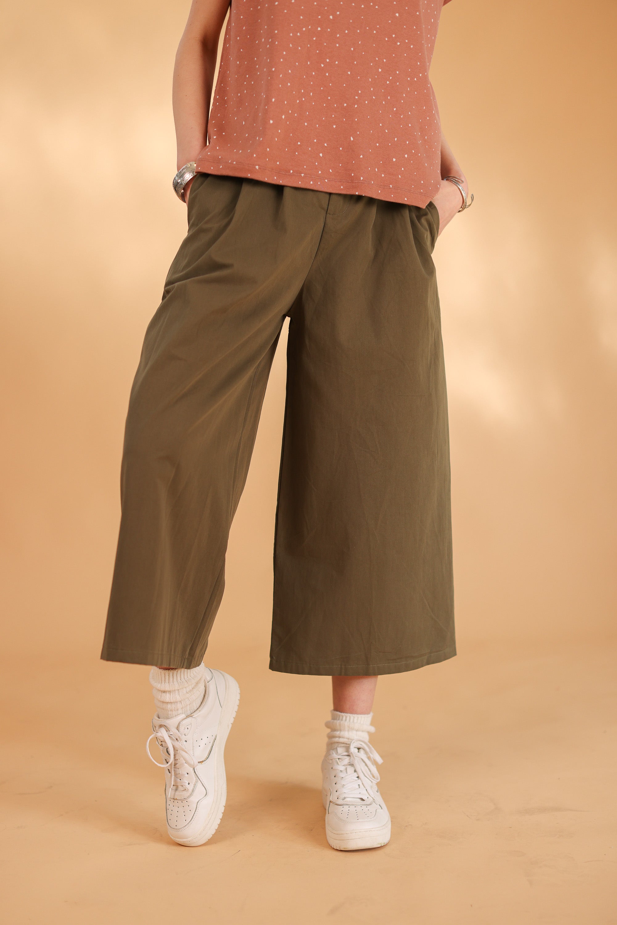 Jupe Culotte Liora Khaki