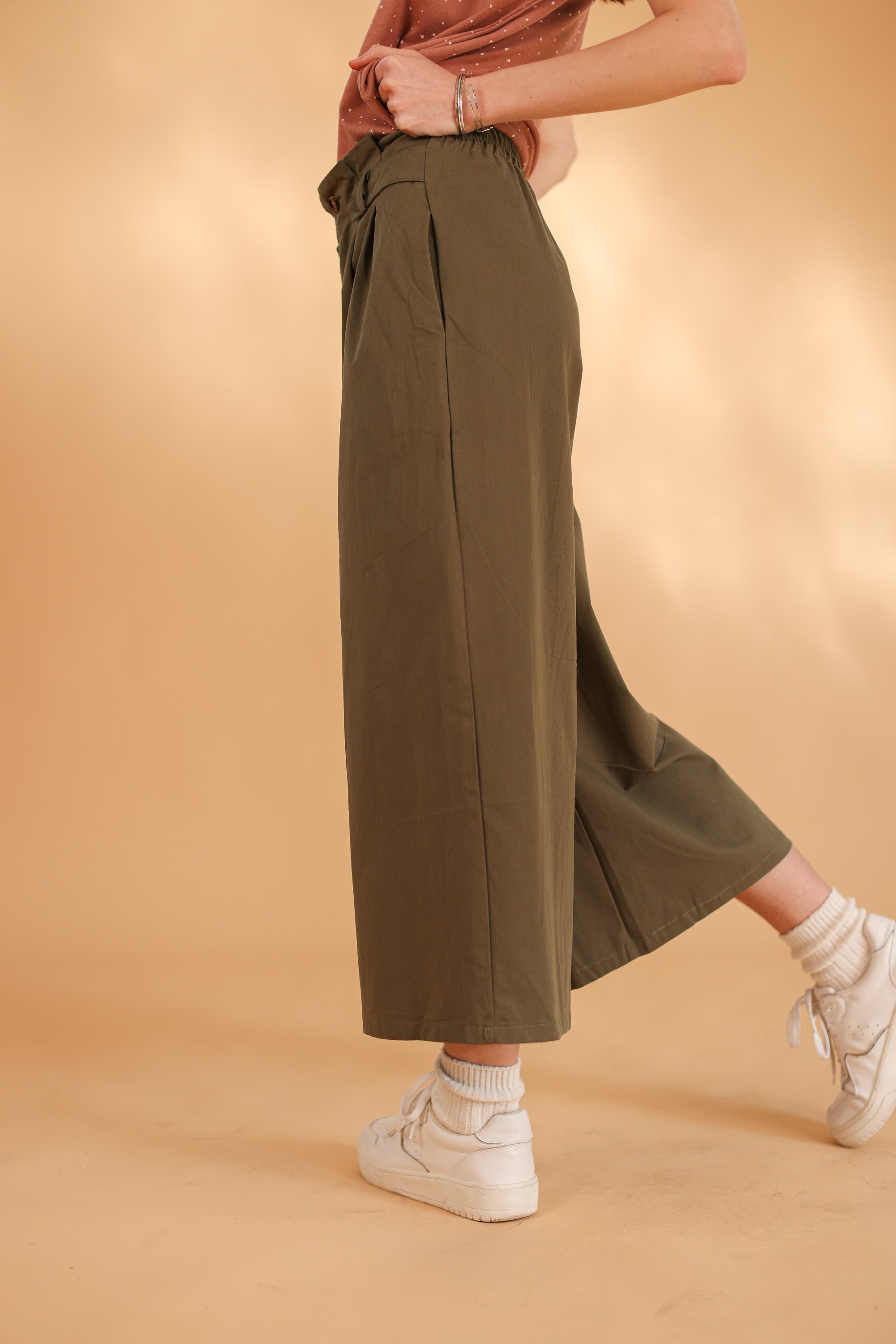 Jupe Culotte Liora Khaki