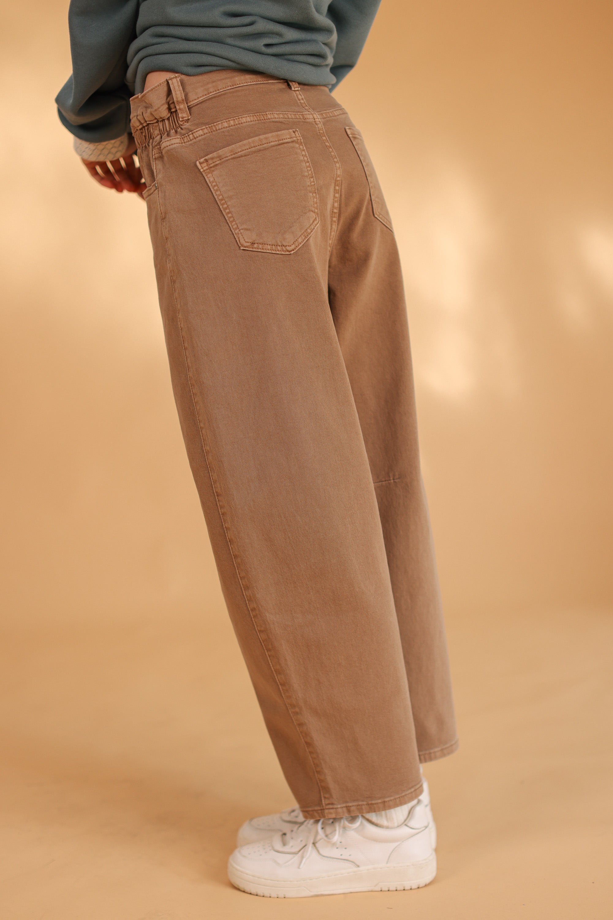 Denim Pants Wanda Camel