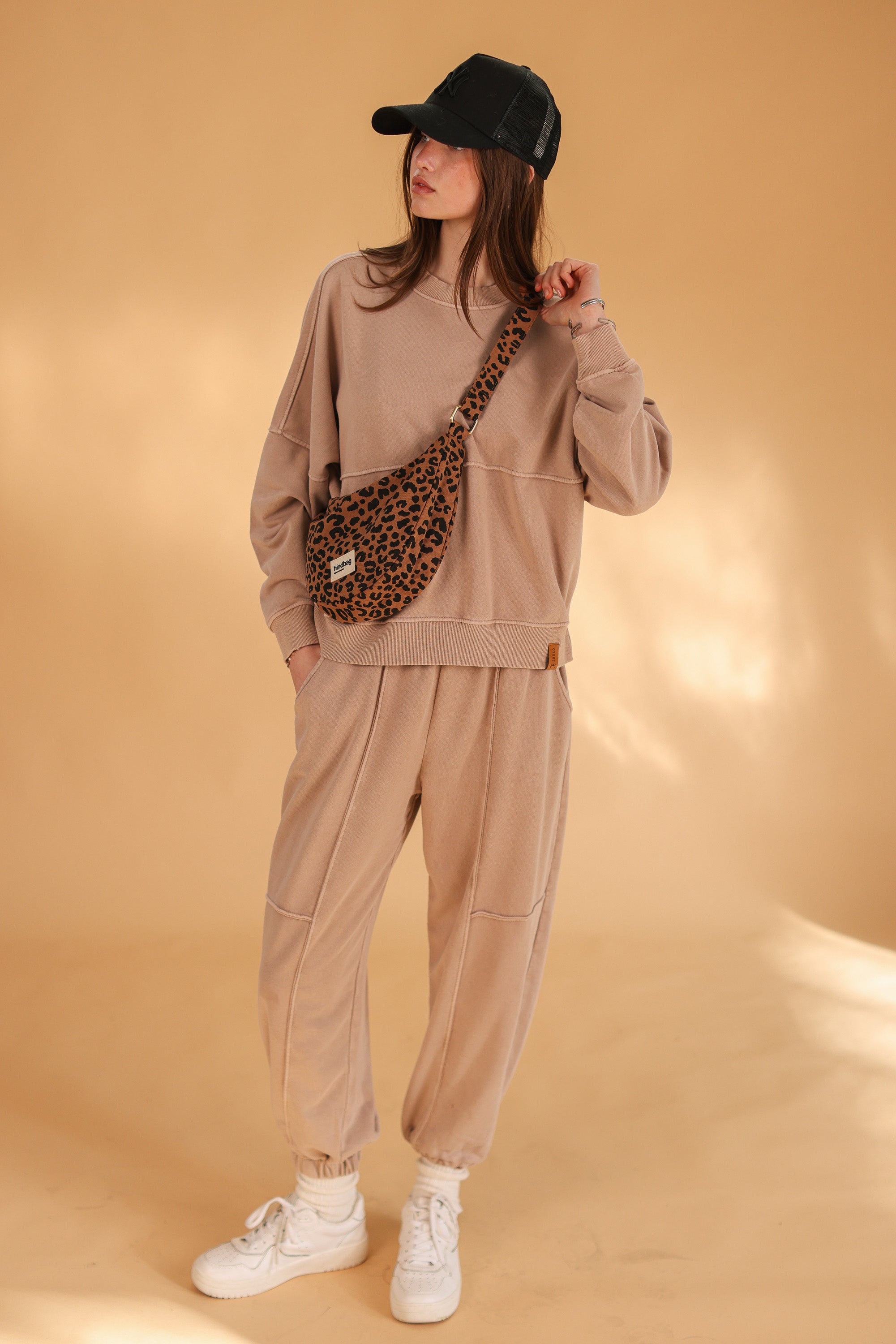 Sweatpants Neha Stonewashed Beige