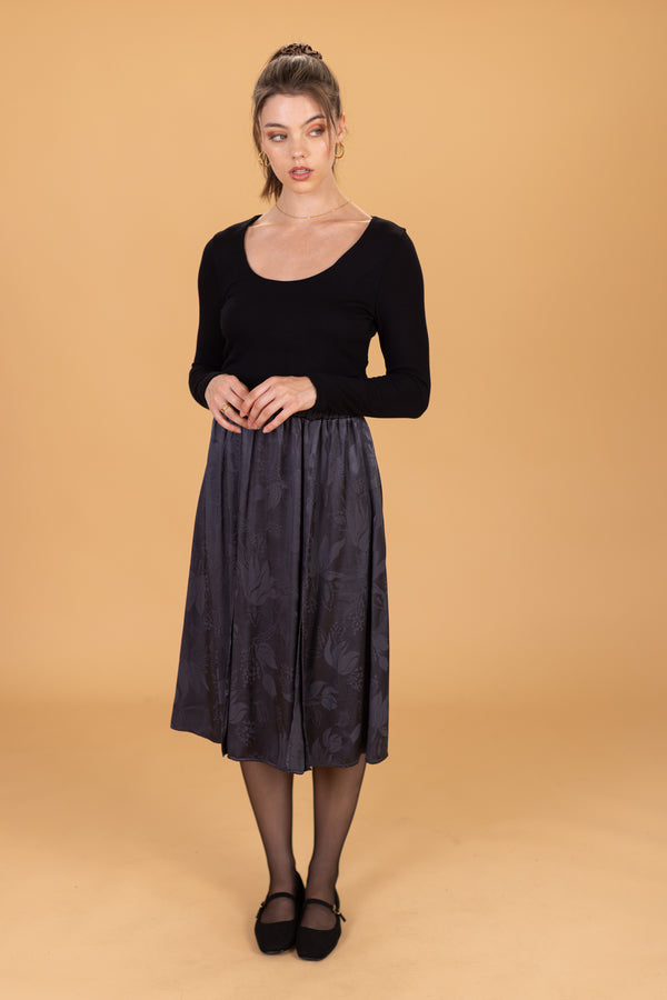 Skirt Eva Dark Grey