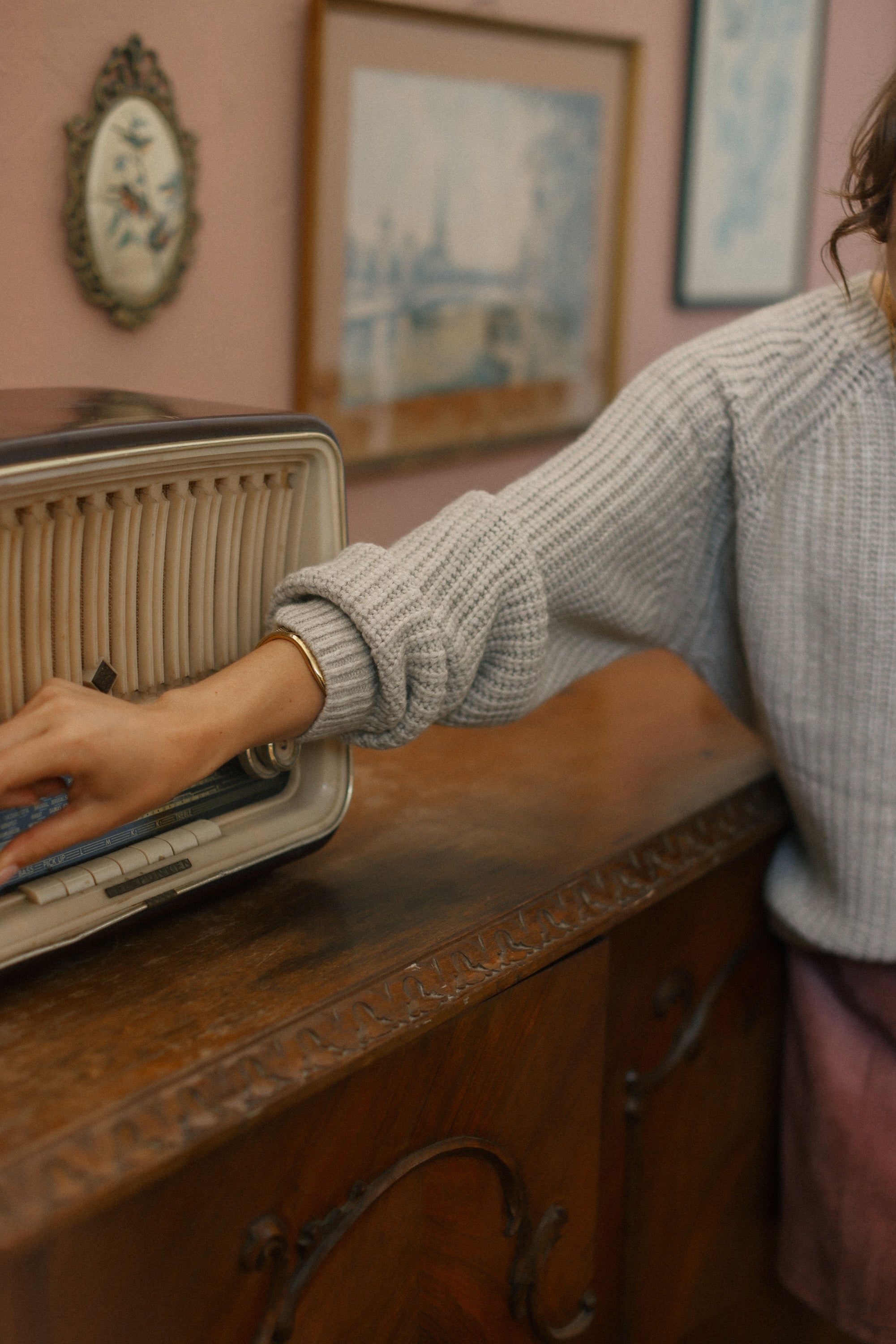 Strickpullover Rolly Mokka