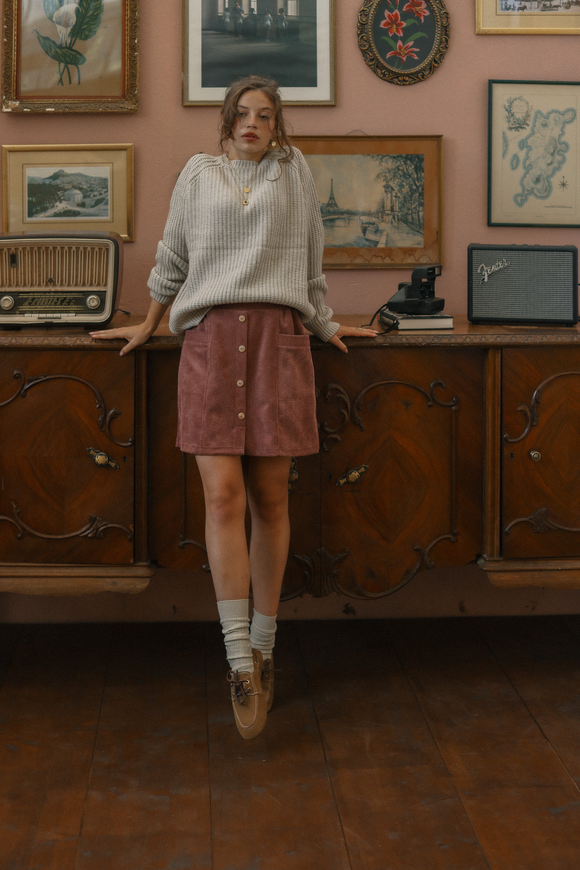 Skirt Maxine Dusty Pink