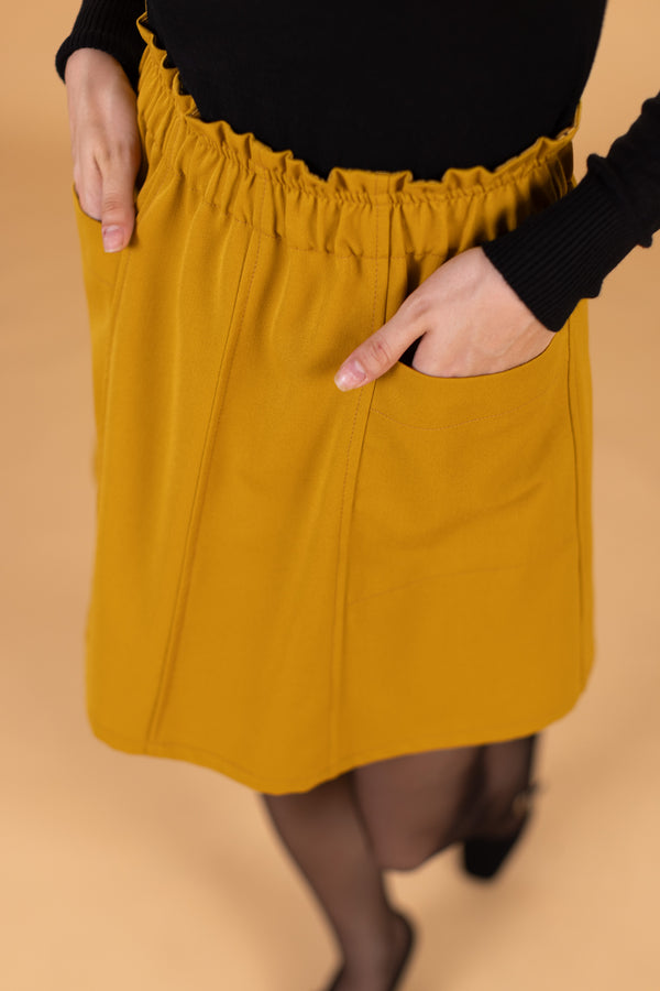 Skirt Cher Mustard