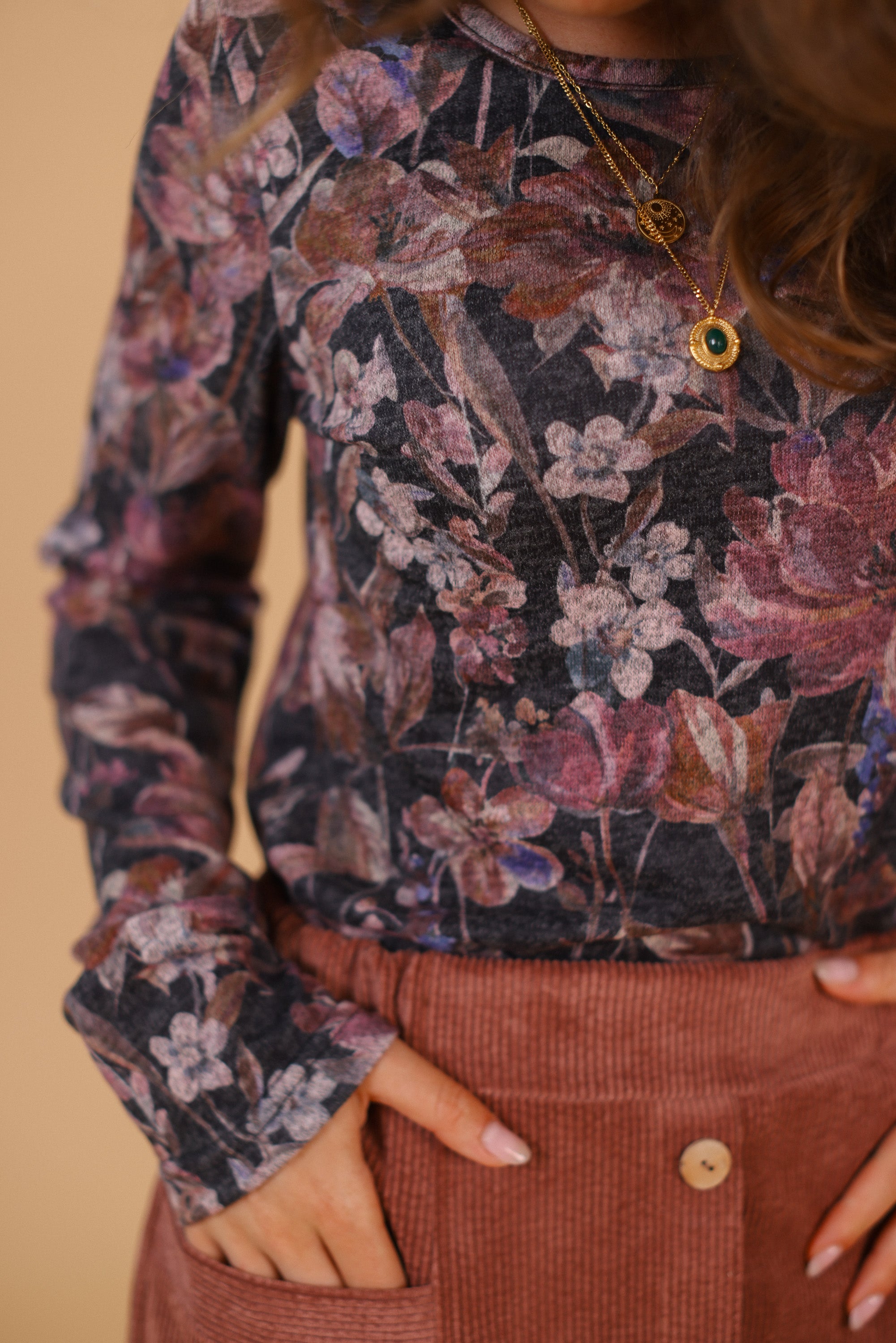 Top Marlena Purple Flowers