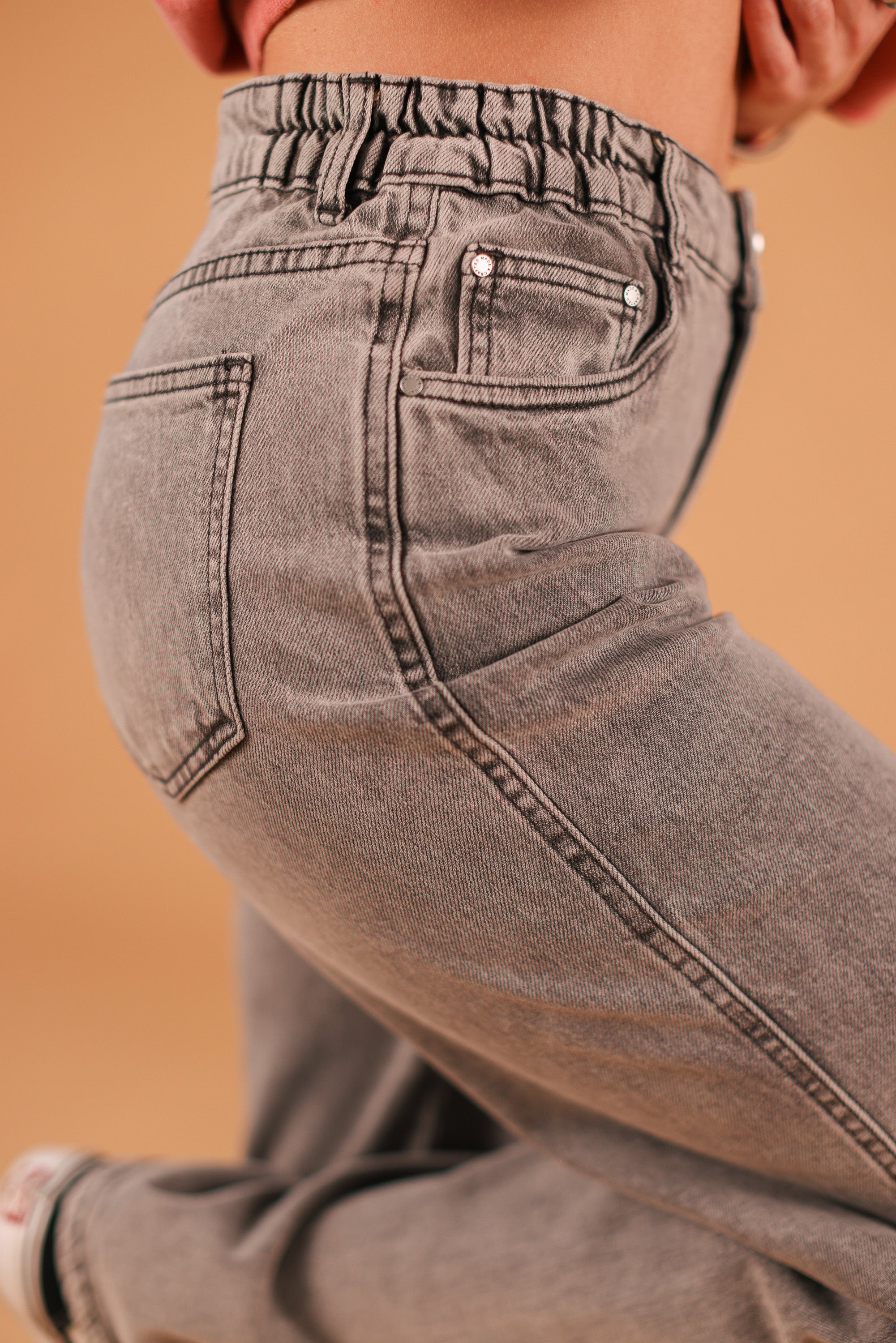 Denim Pants Jima Grey