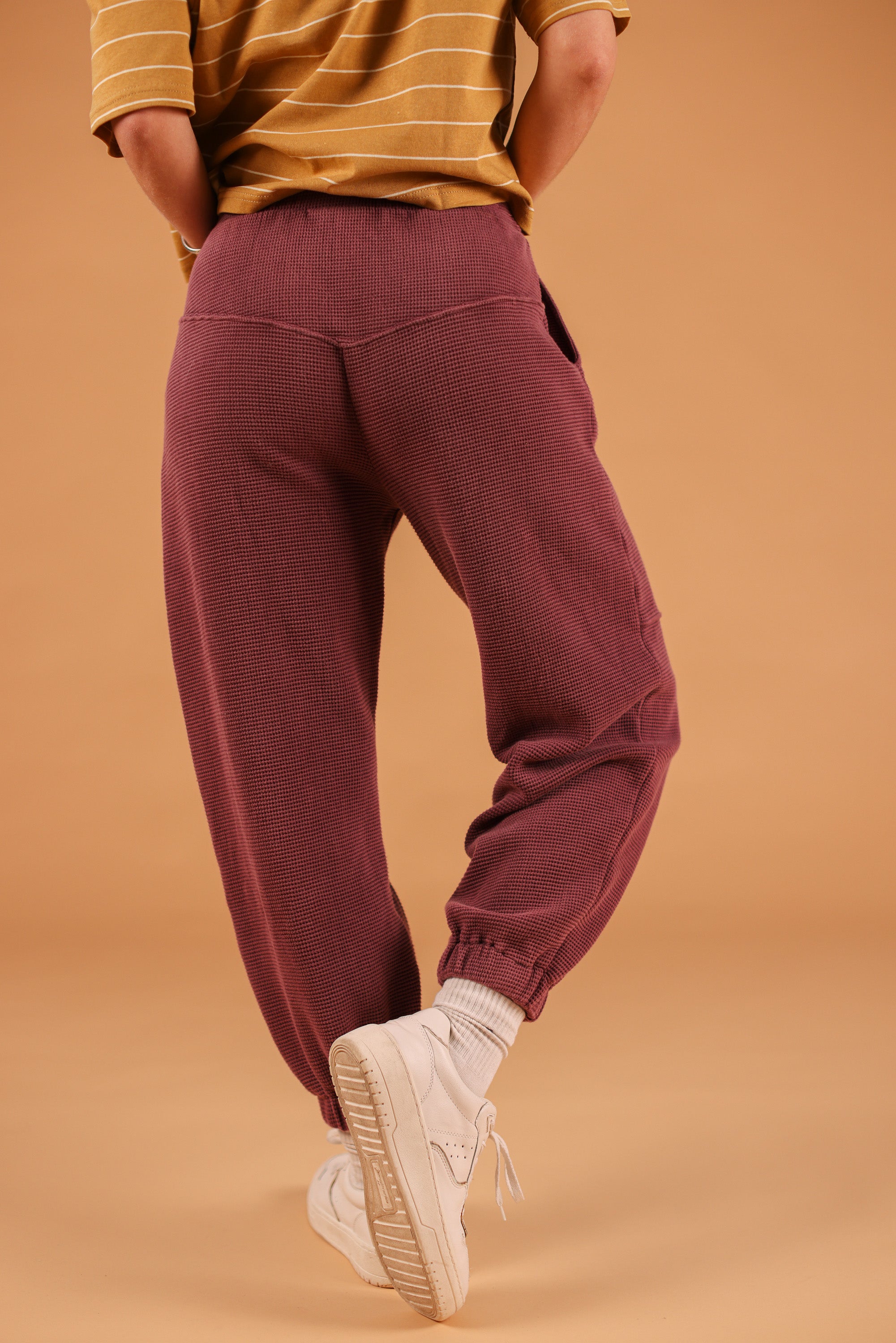 Sweatpants Neha Stonewashed Plum