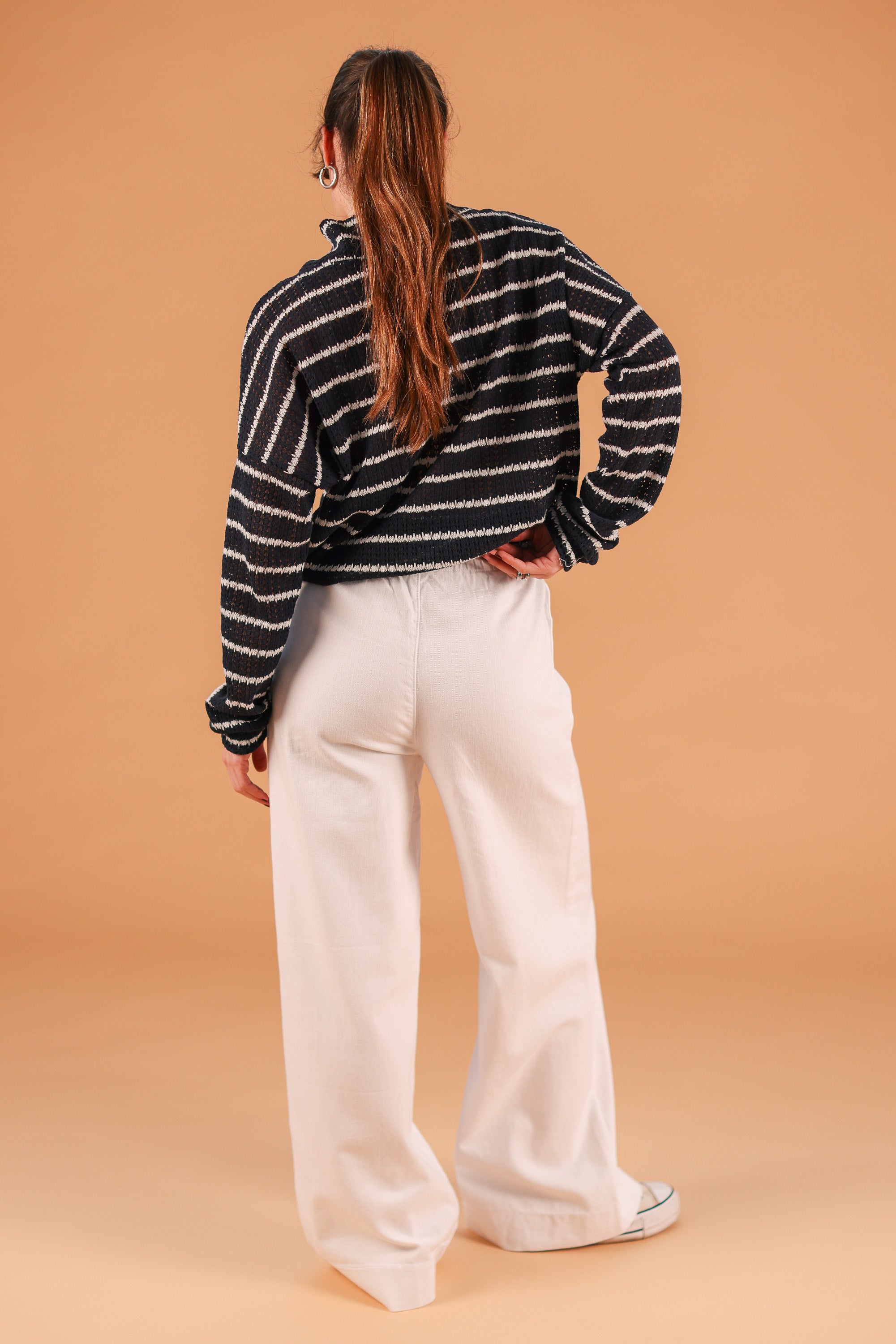 Denim Pants Navea White