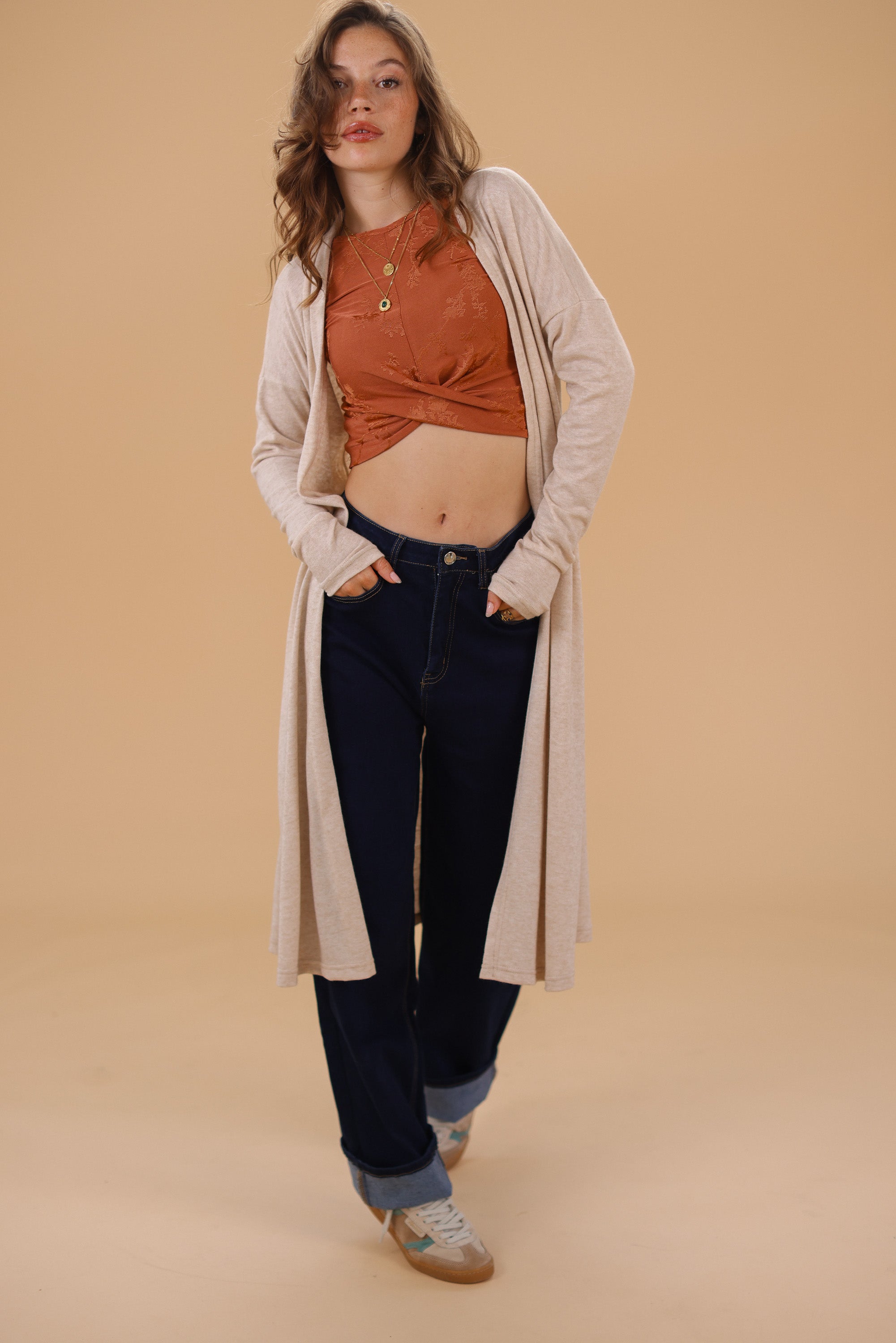 Cardigan Aveline Ecru