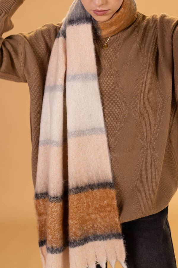 Scarf Milo Brown