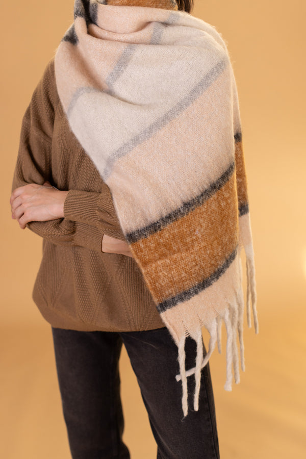 Scarf Milo Brown