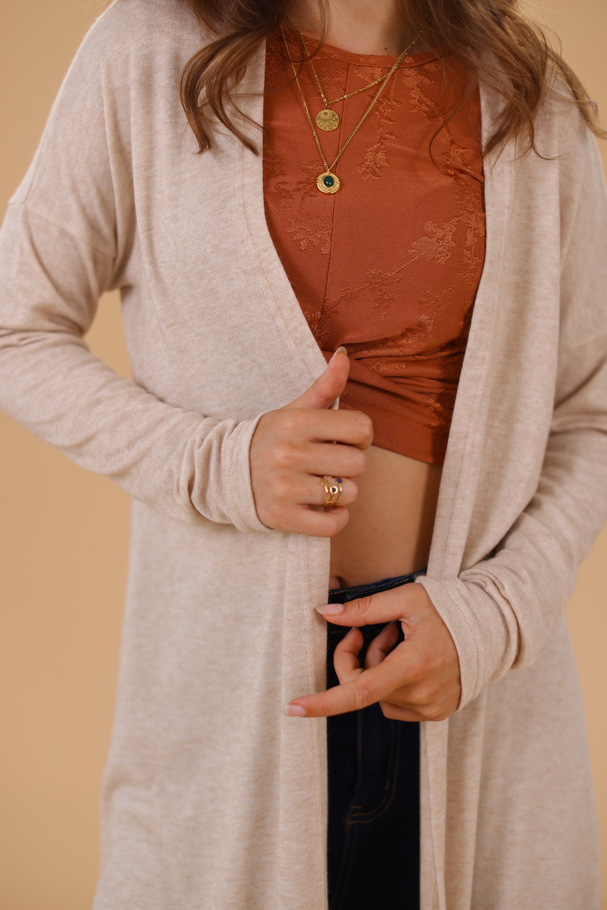 Cardigan Aveline Ecru