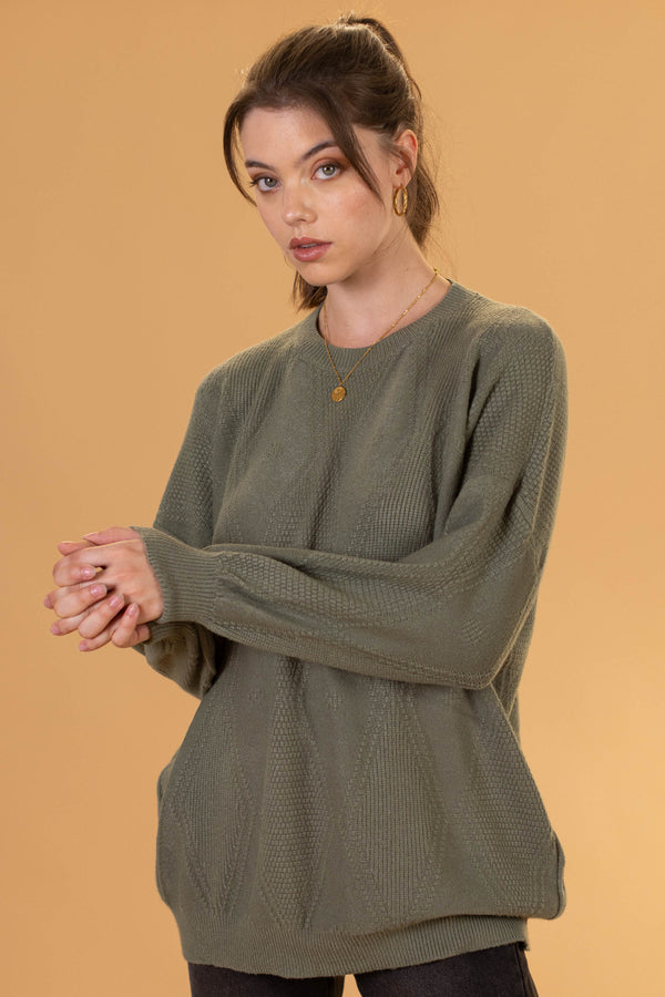 Strickpullover Henri Khaki