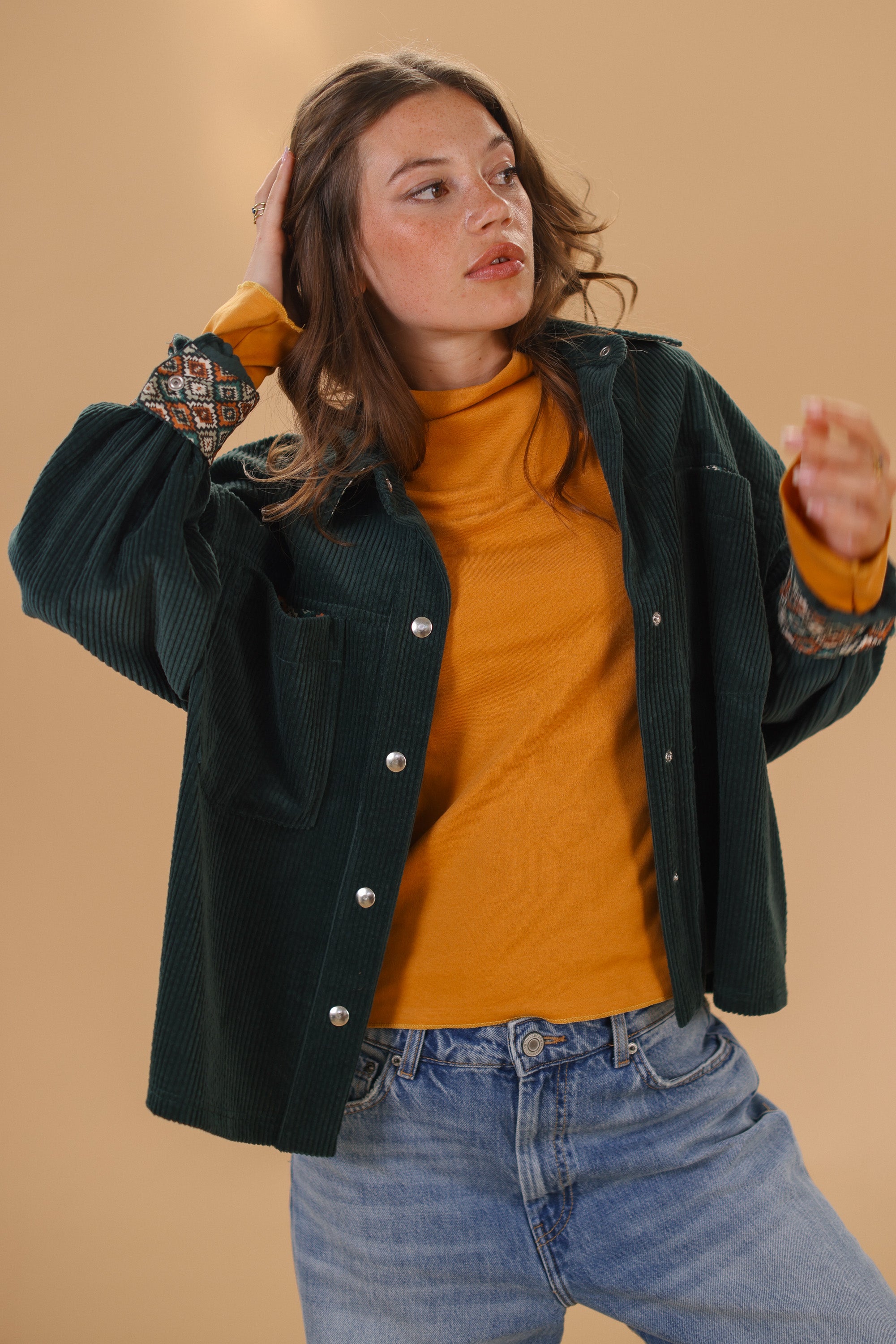 Jacket Calla Dark Green