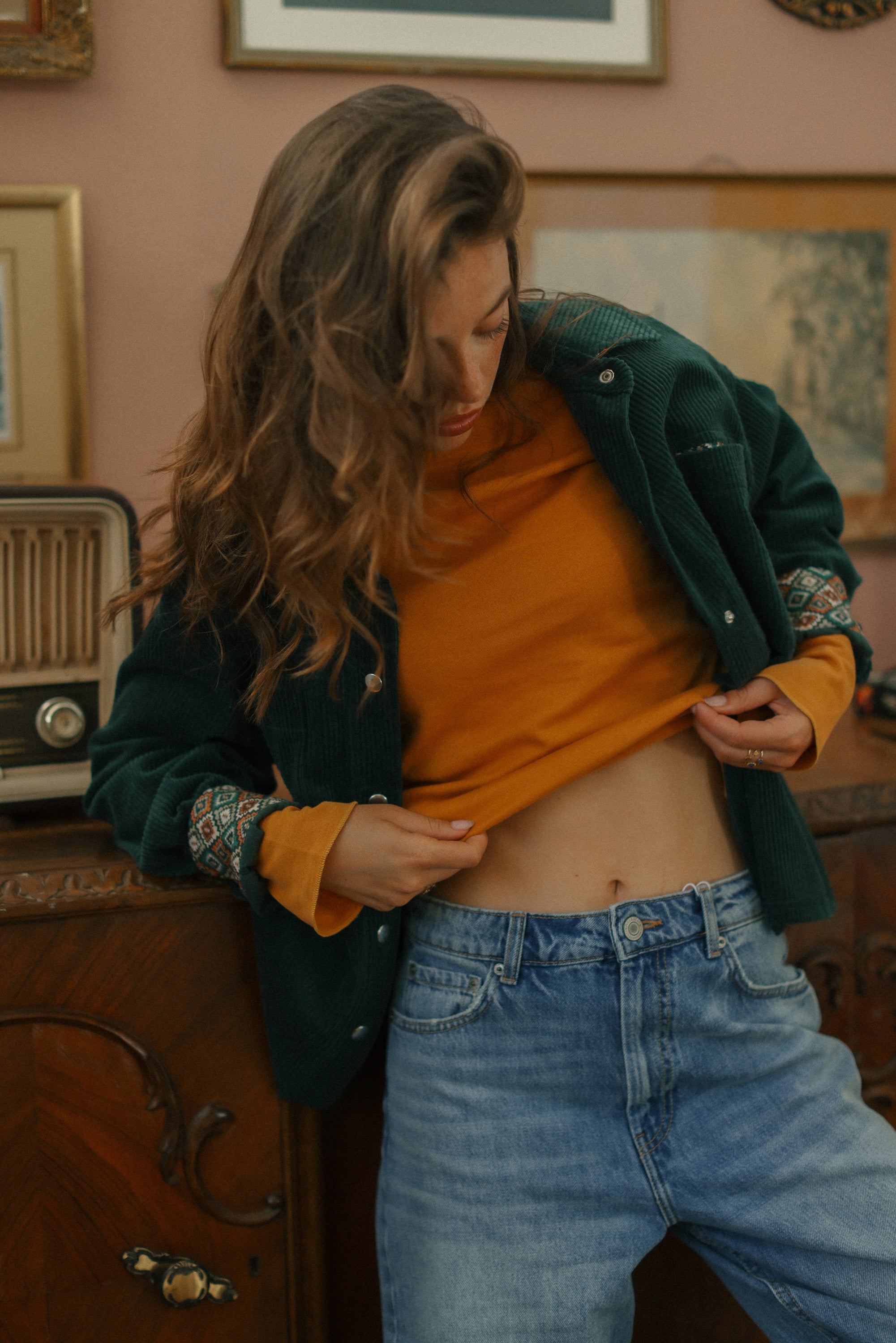 Jacket Calla Dark Green