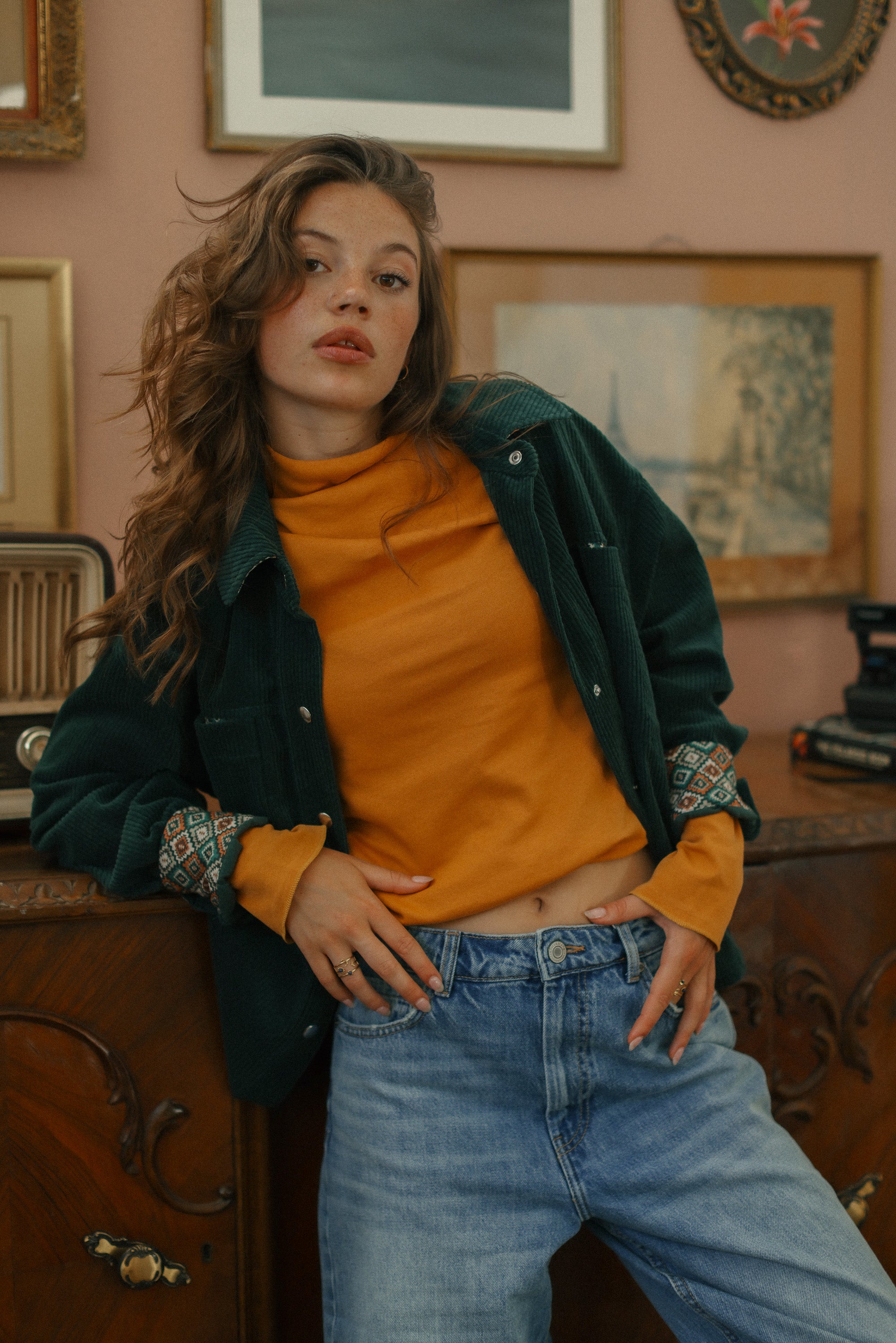 Jacket Calla Dark Green