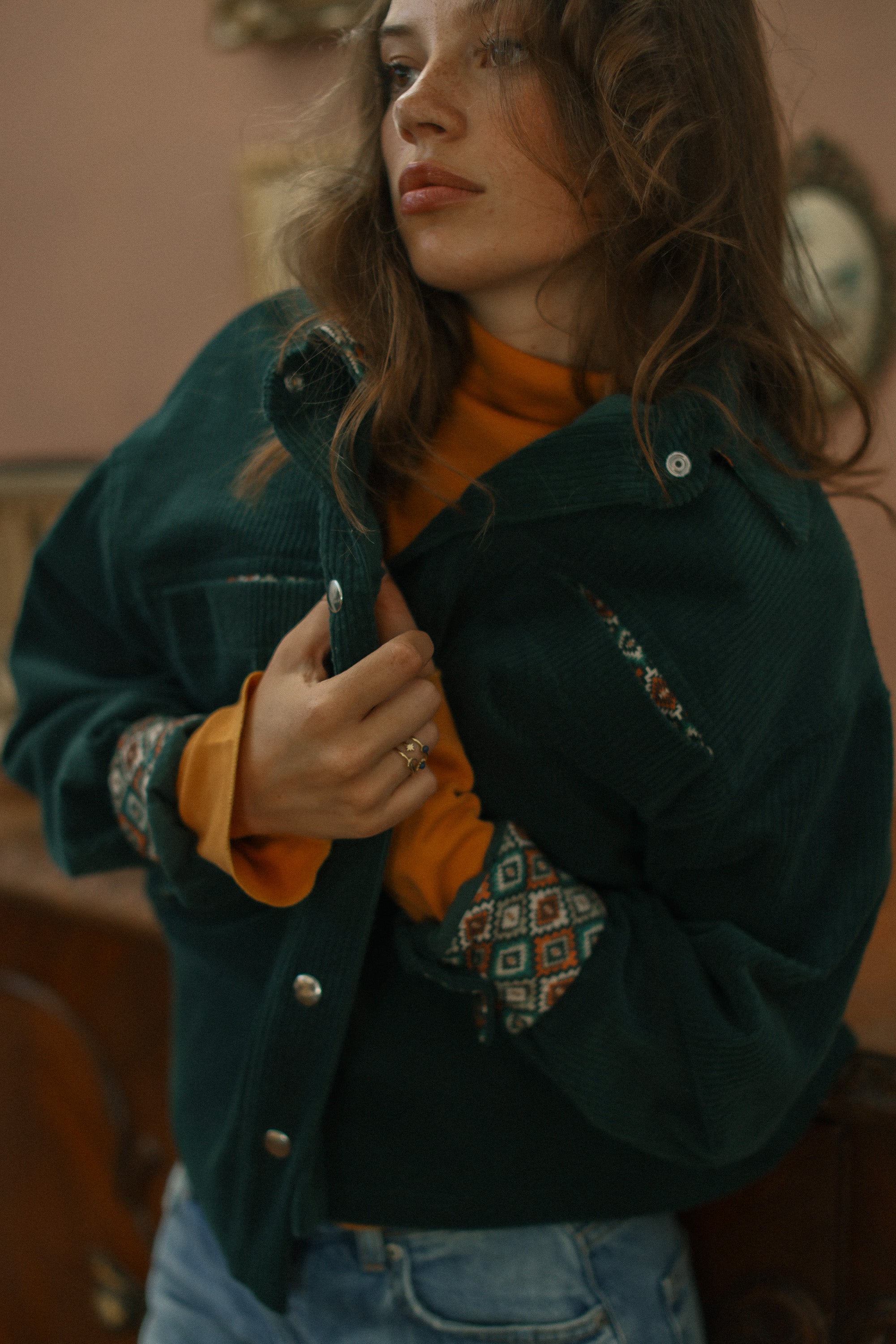 Jacket Calla Dark Green