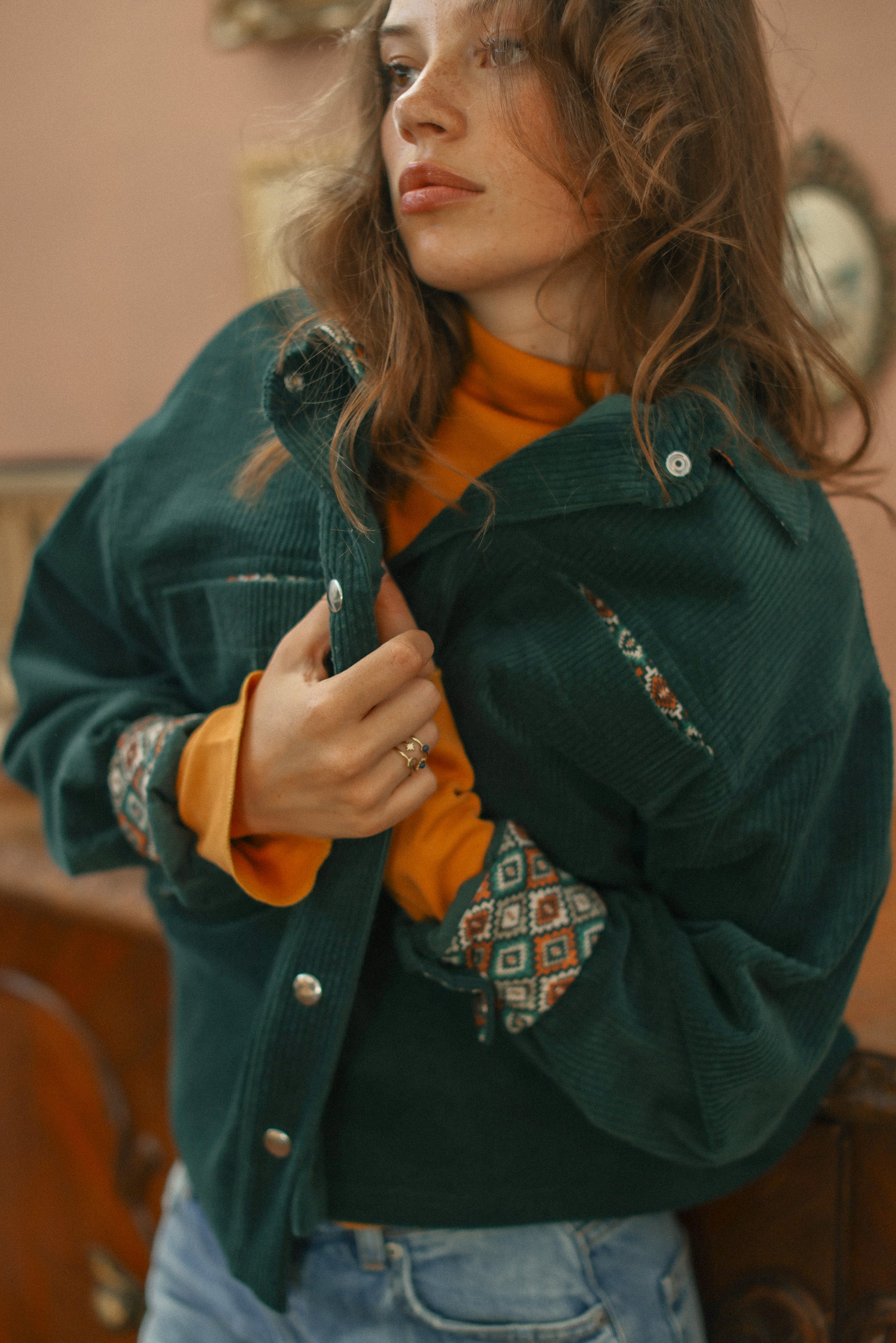 Jacket Calla Dark Green