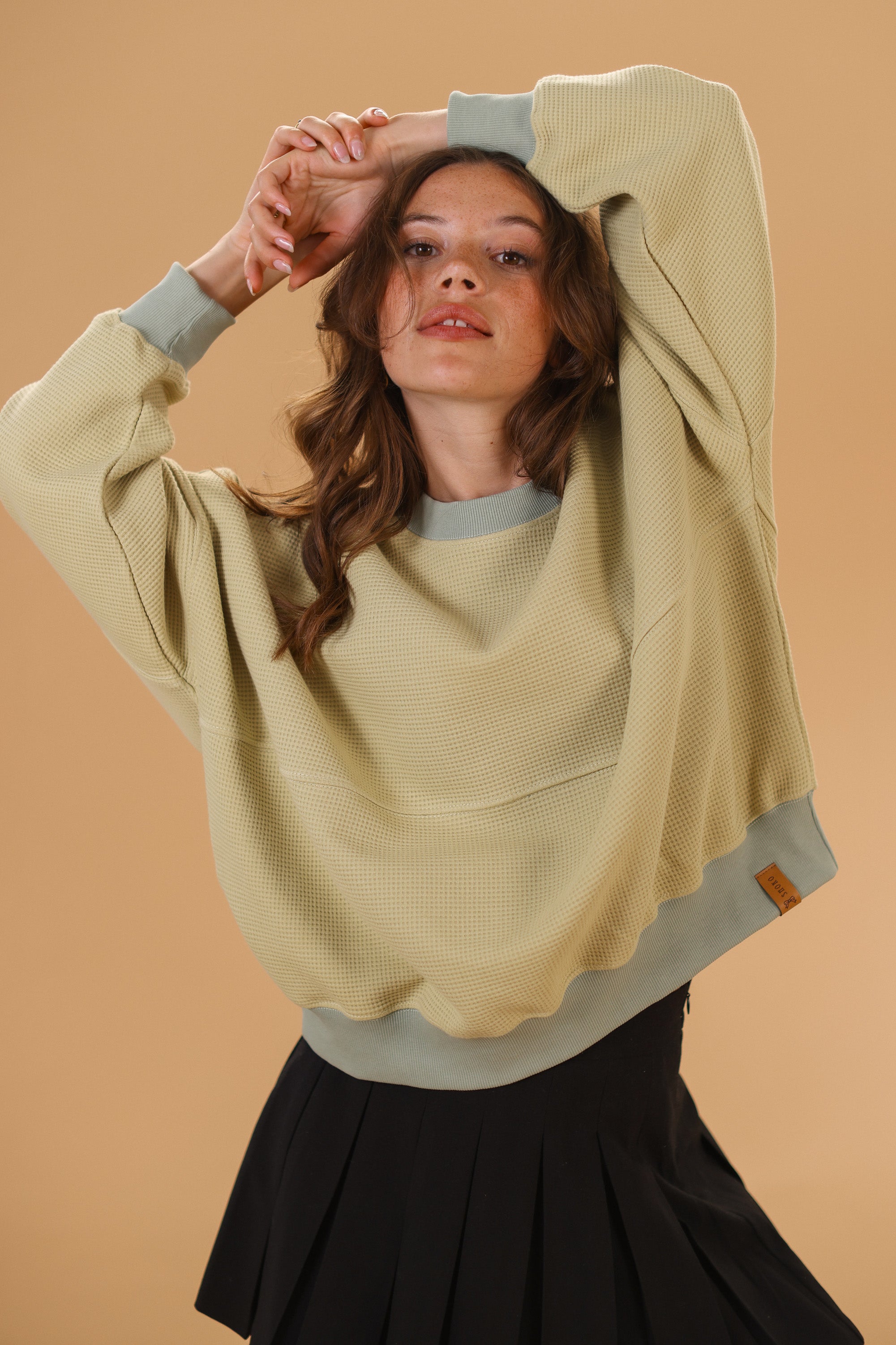 Sweater Aldina Dusty Lime