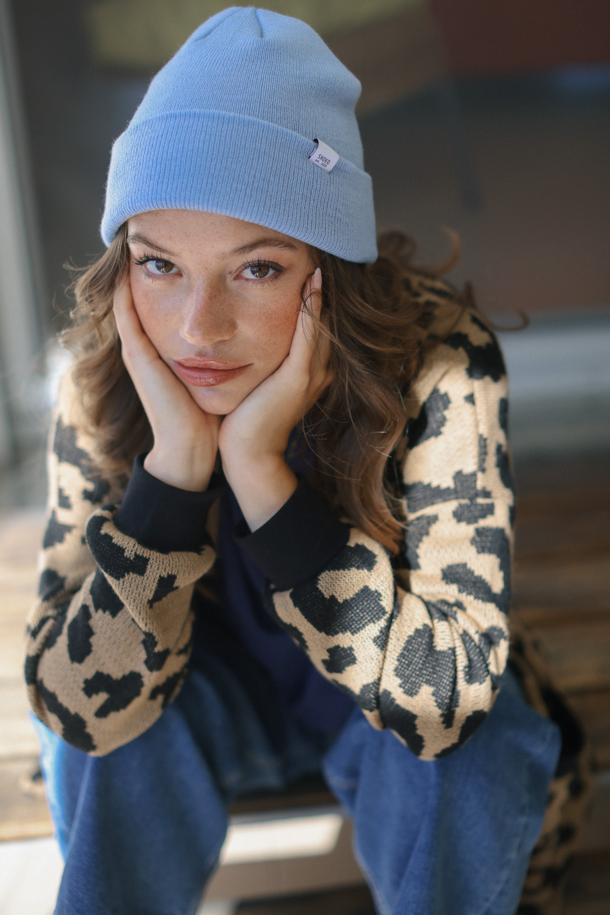 Beanie Ollie Light Blue