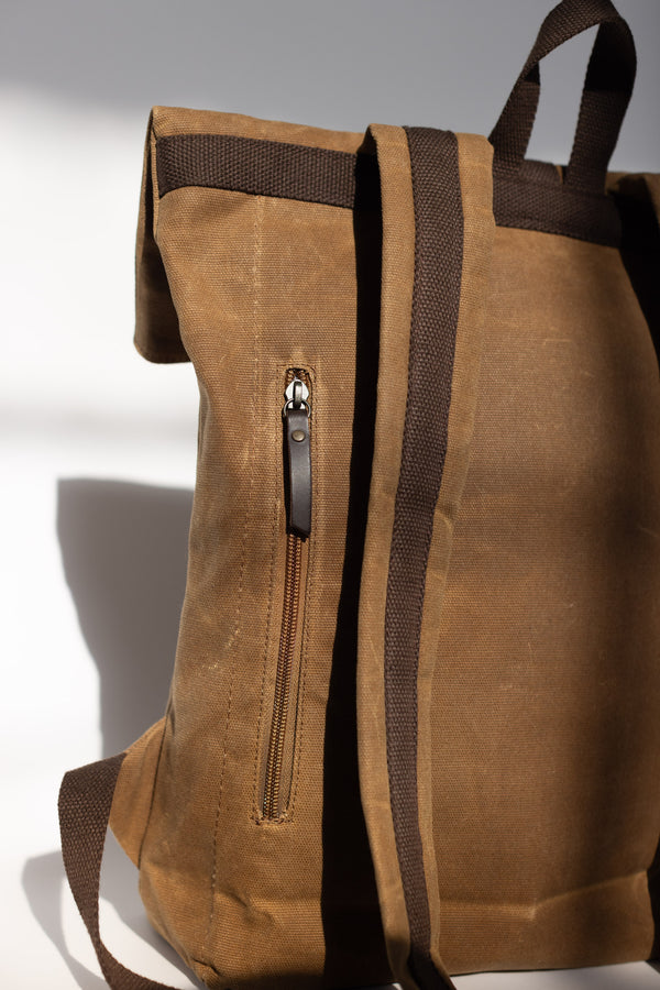 Rucksack Meru in Braun