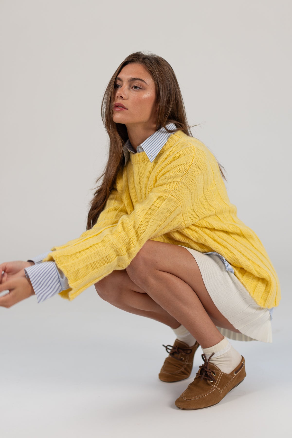 Knit Sweater Bobbie Lemon