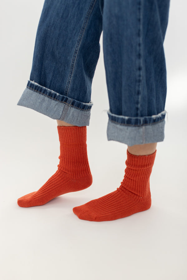 Socks Walter Burnt Orange