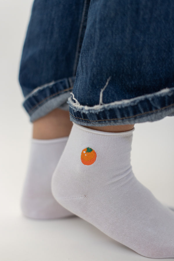 Socks Finley Orange