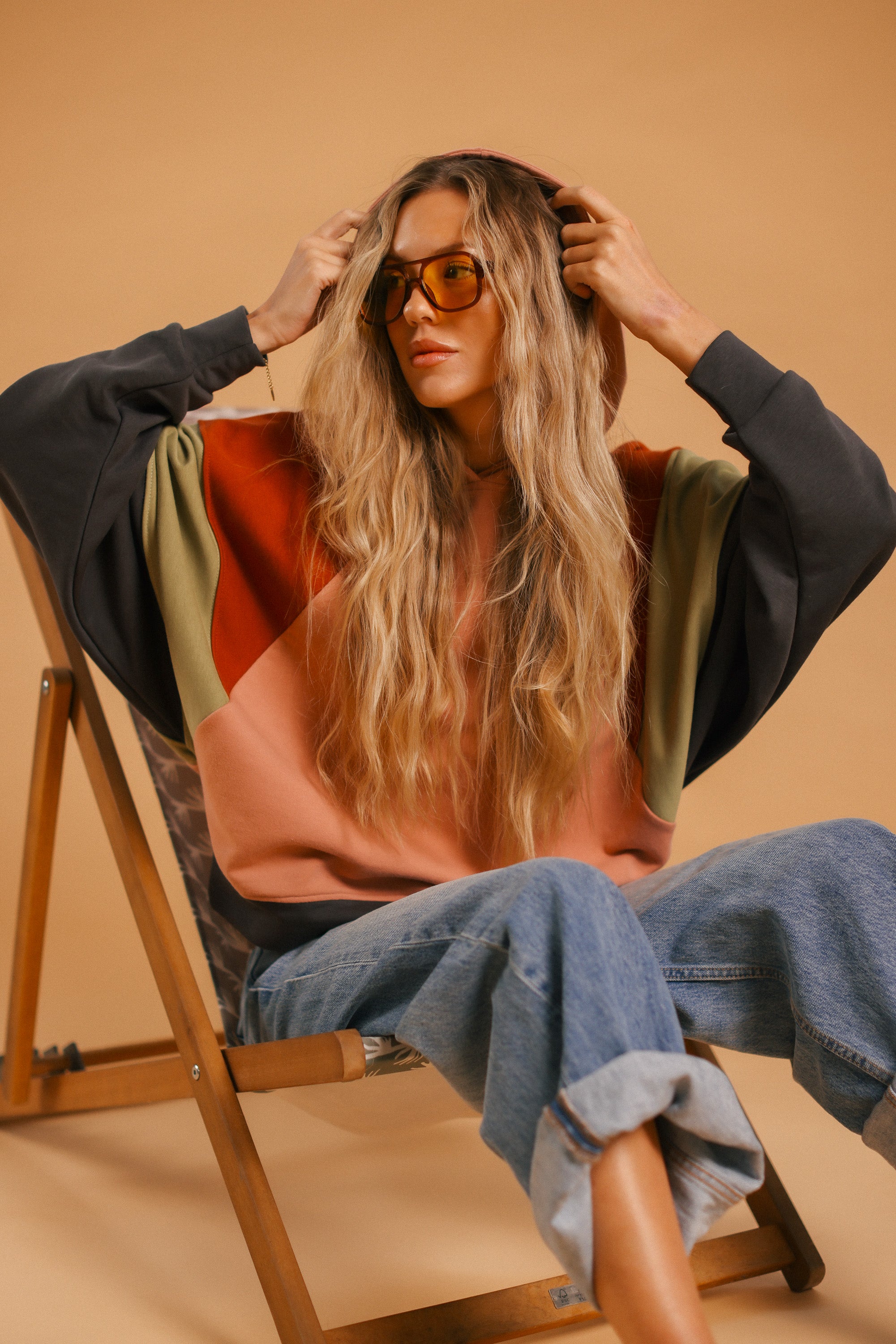 Hoodie Sweeney Dusty Pink