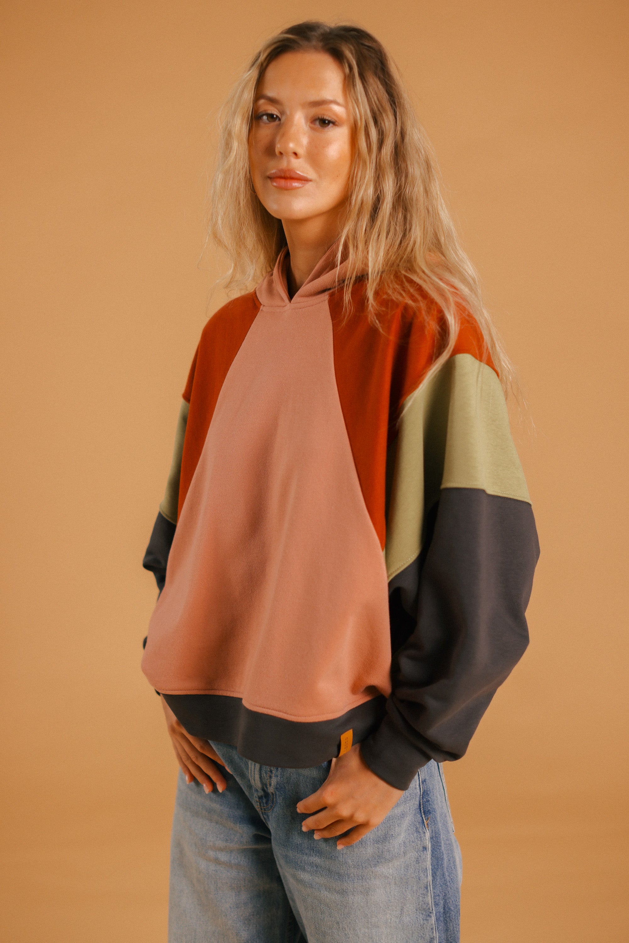 Hoodie Sweeney Dusty Pink