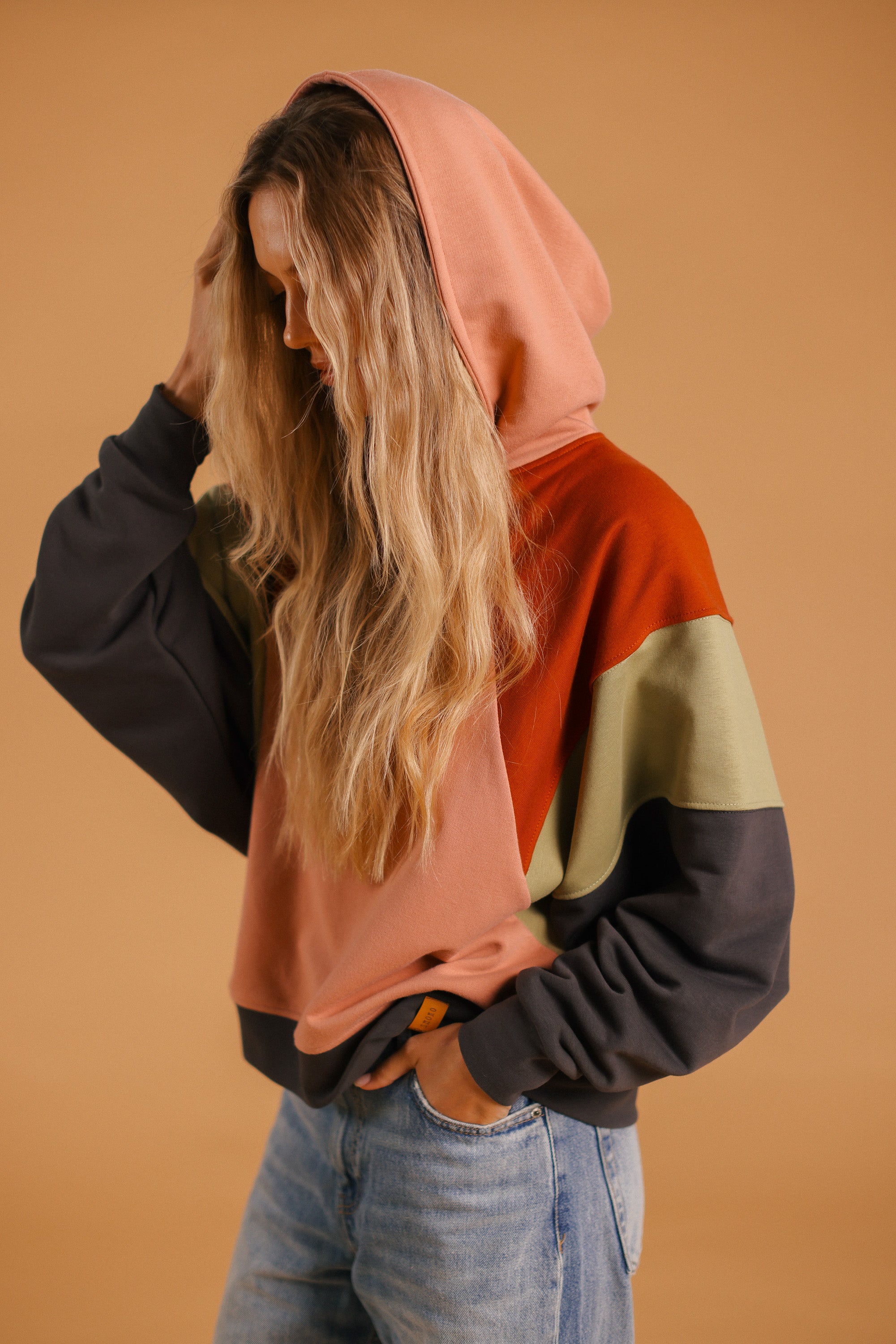 Hoodie Sweeney Dusty Pink