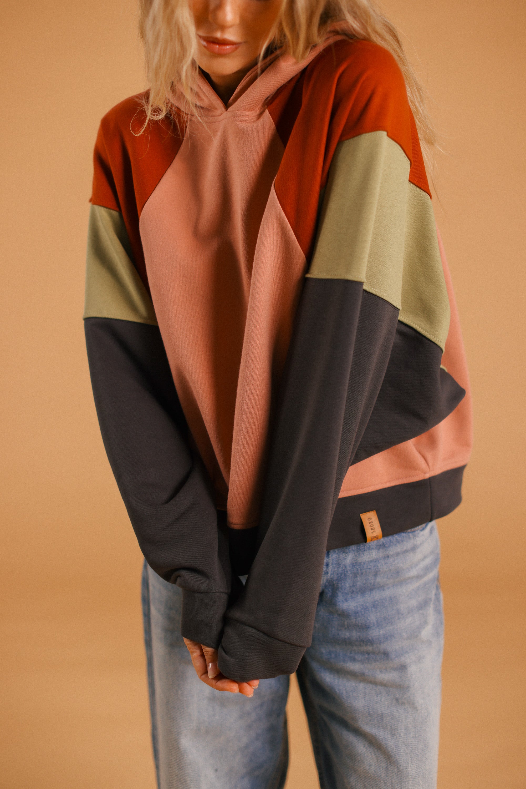 Hoodie Sweeney Dusty Pink