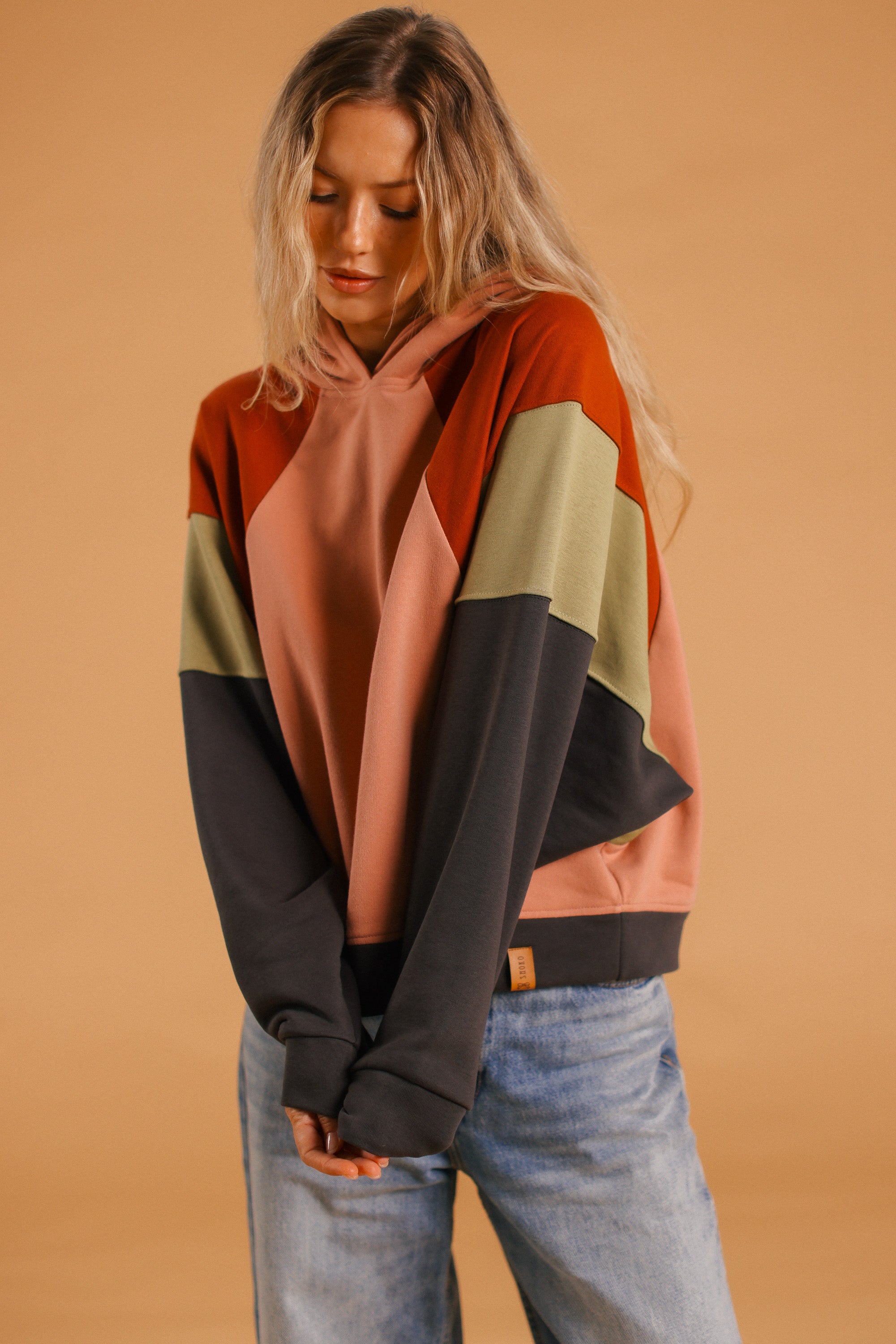 Hoodie Sweeney Dusty Pink