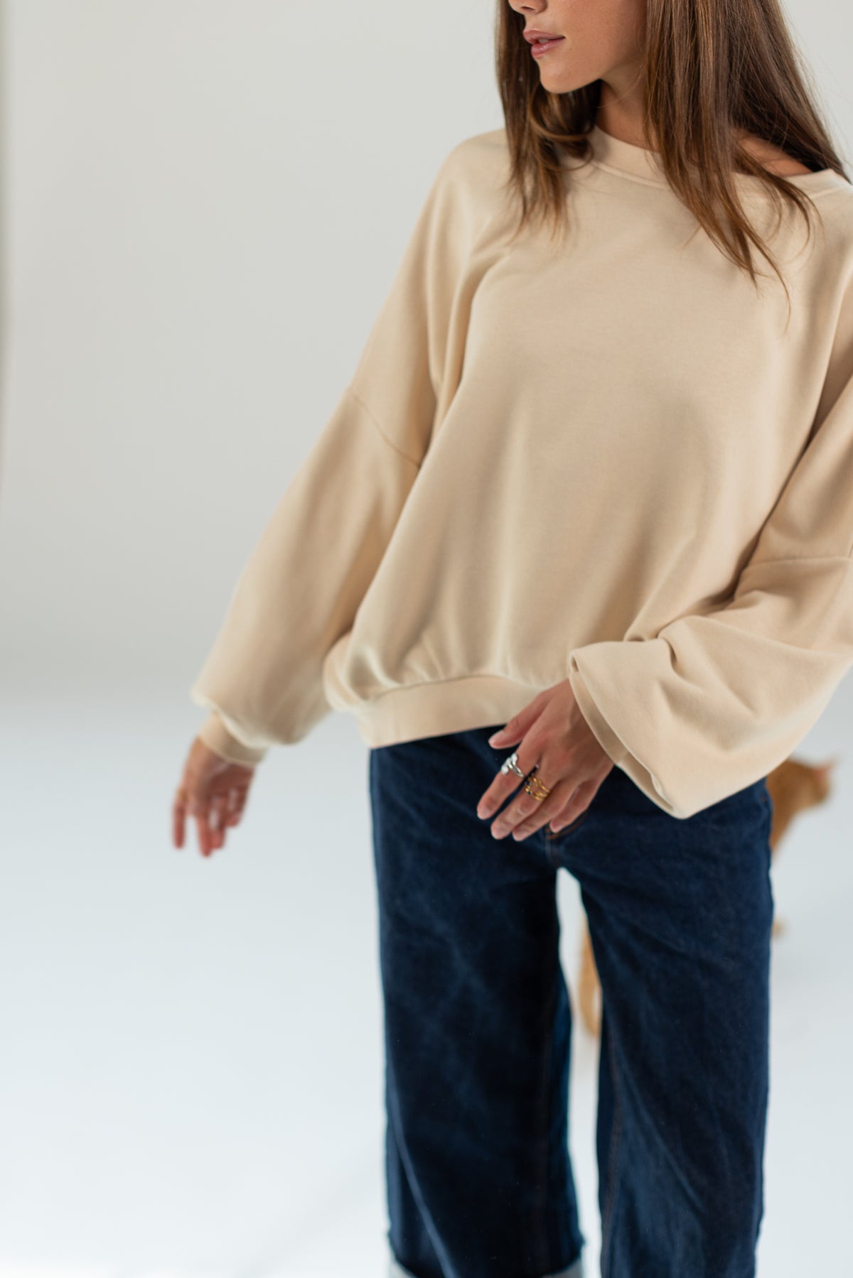 Sweater Reggie Cream