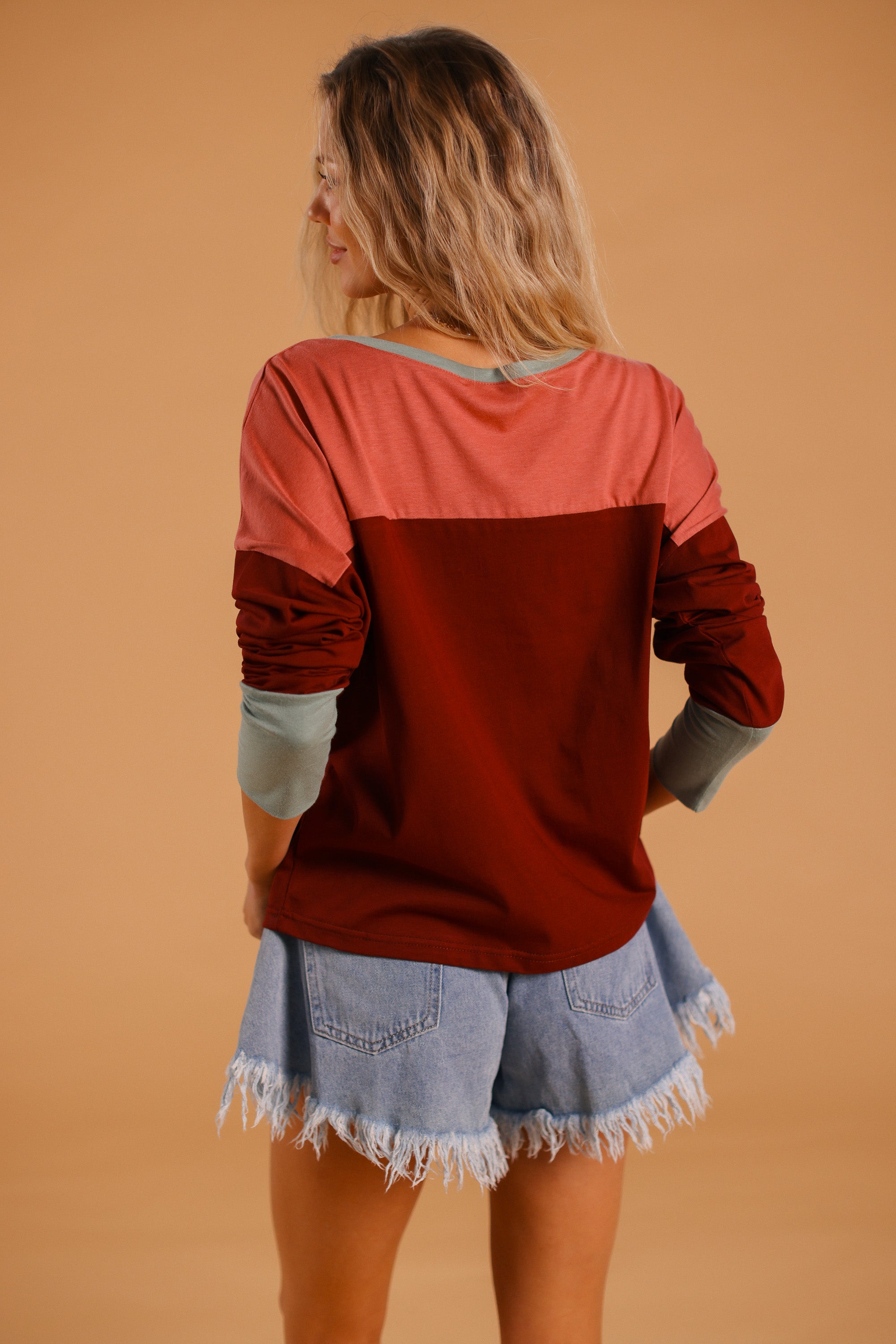 Top Dalianne Burgundy