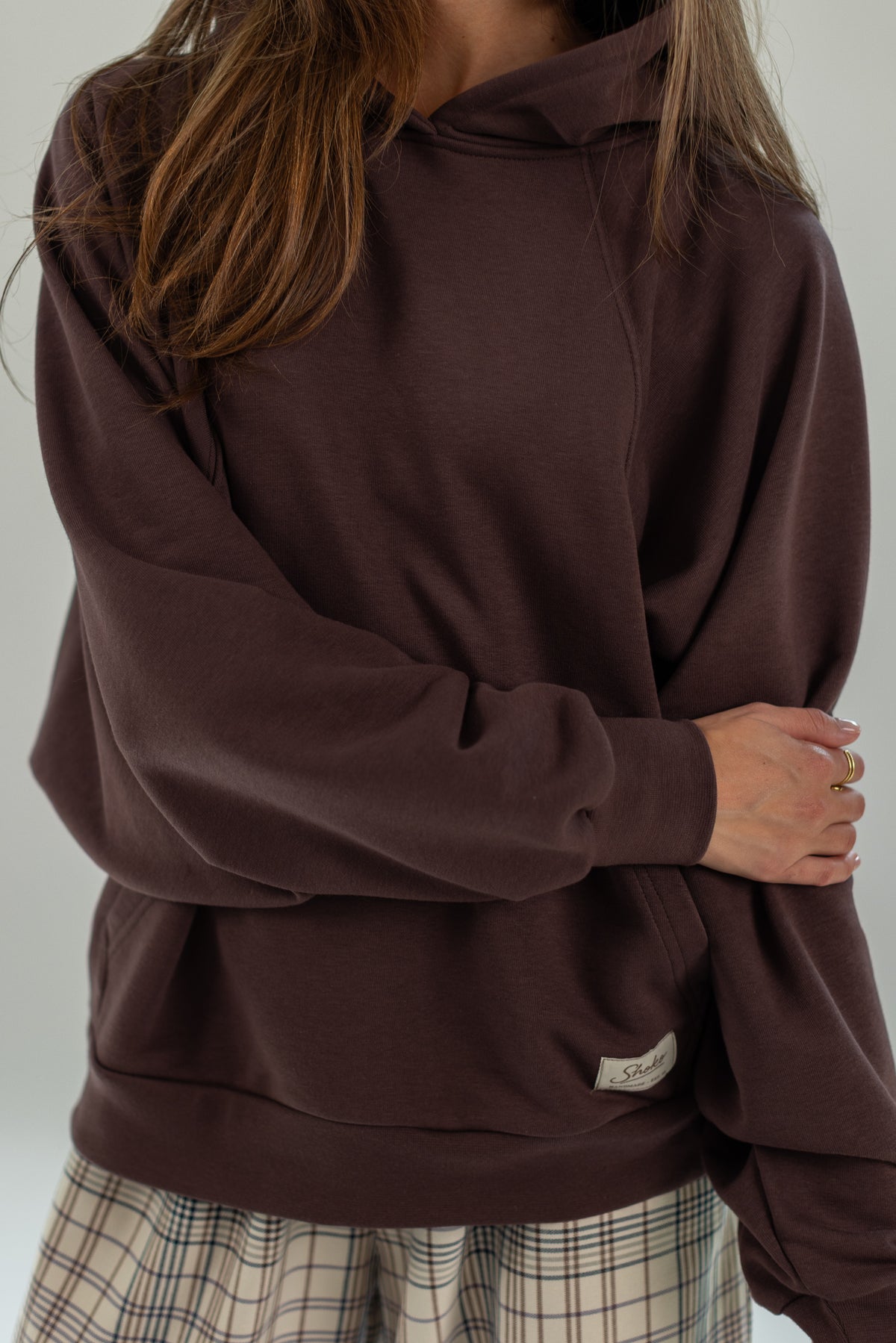 Hoodie Mae Chocolate Brown