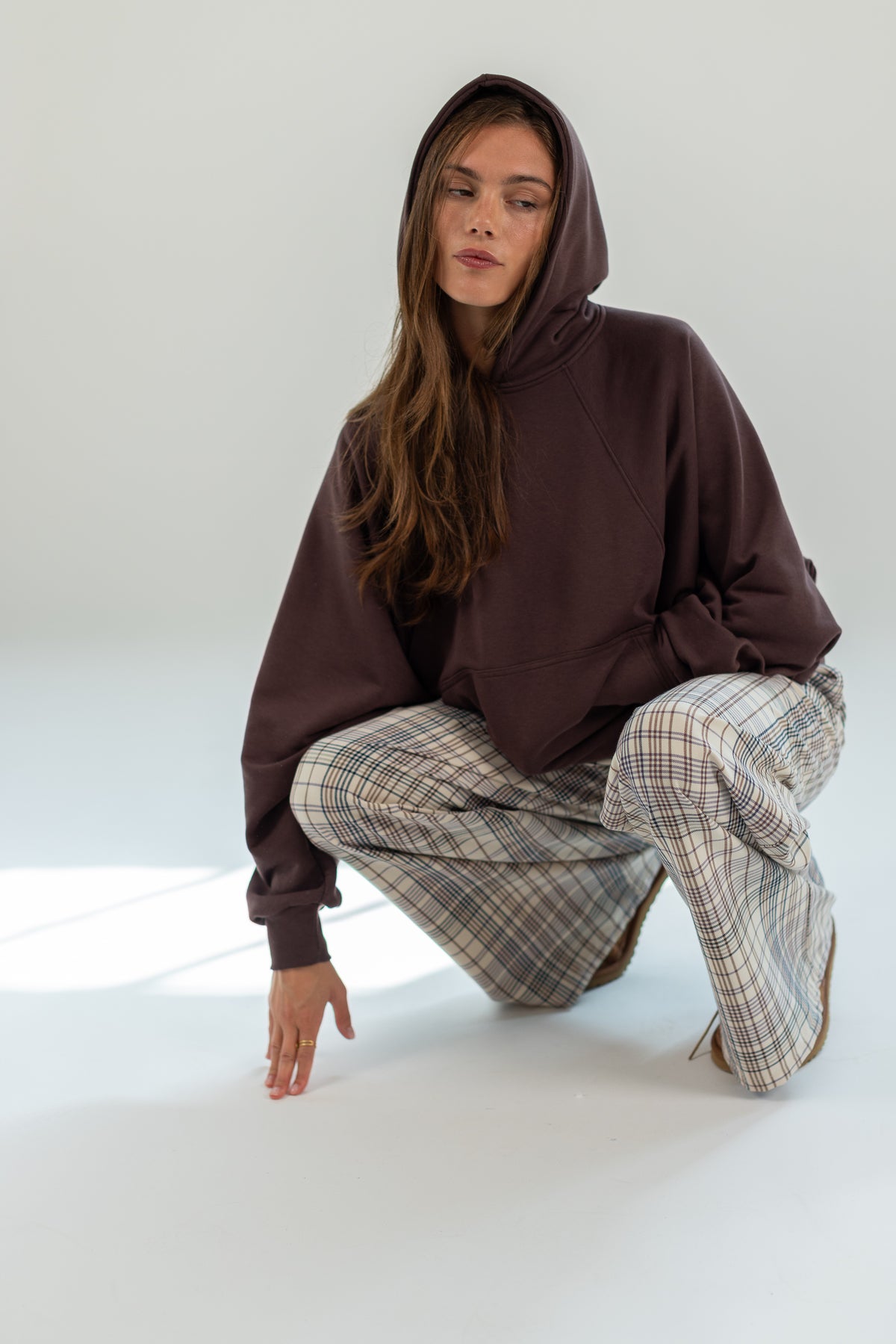 Hoodie Mae Chocolate Brown