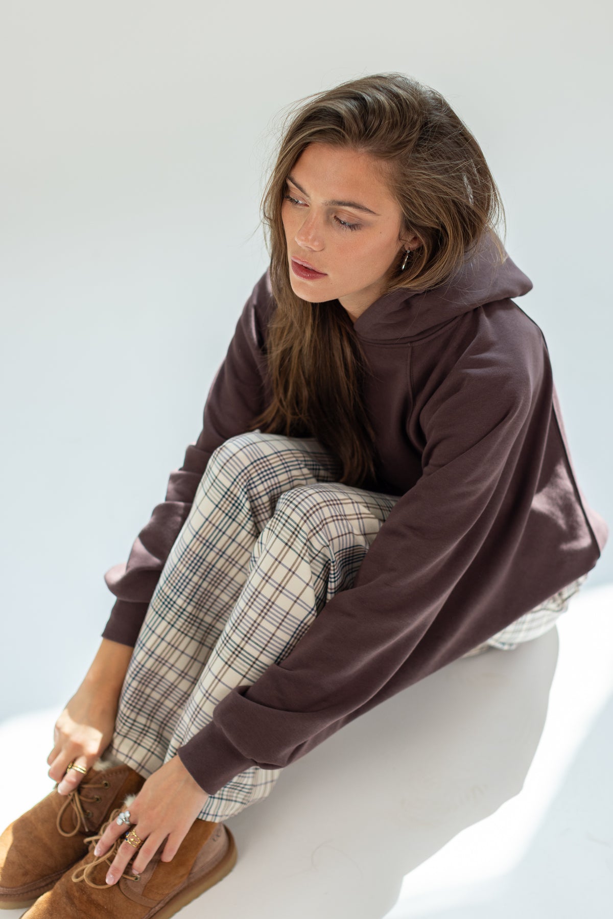 Hoodie Mae Chocolate Brown